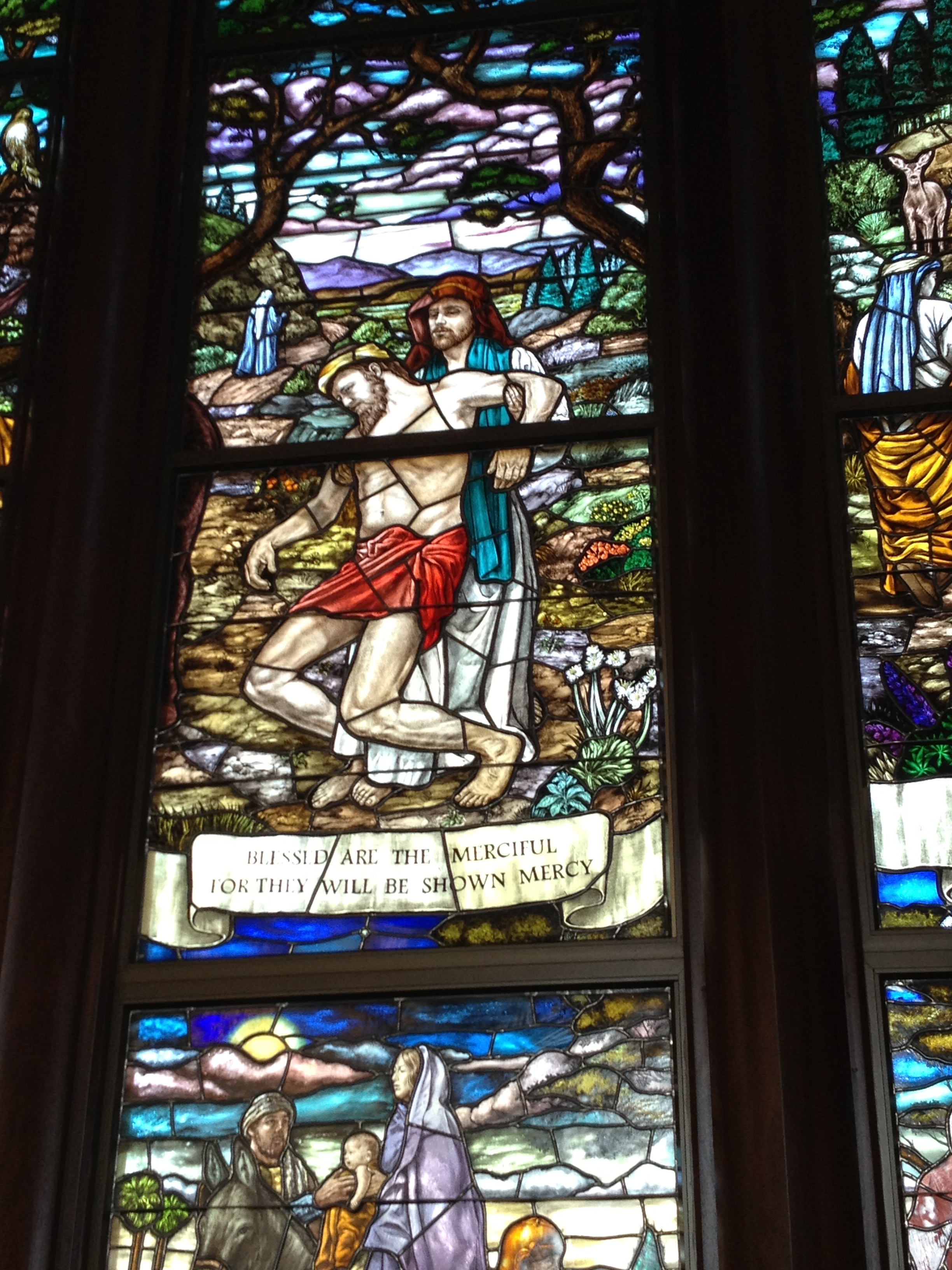 Your truly as the Good Samaritan (with turquoise scarf).