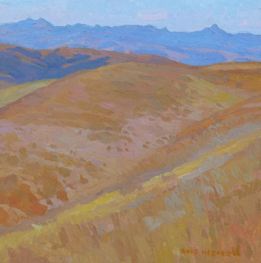 Summer's Golden Brilliance, 14" x 14" © Eric Merrell