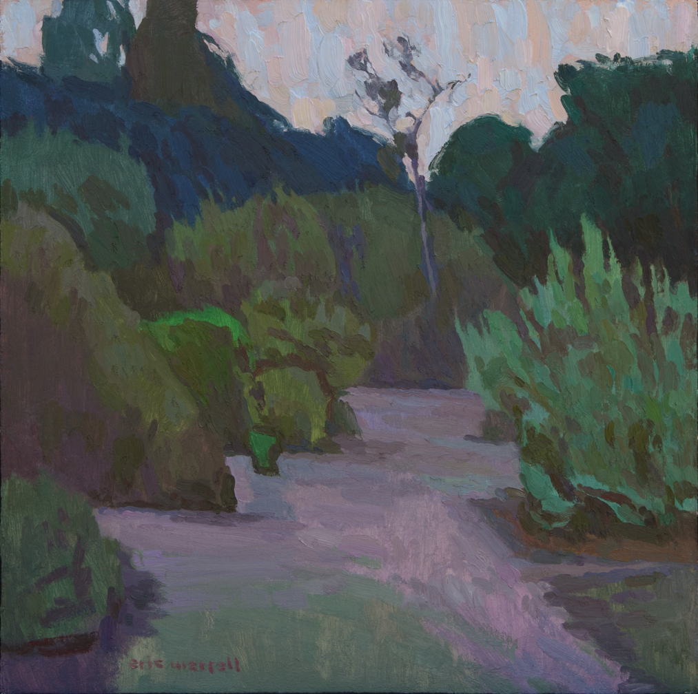 Eric Merrell, Arroyo Dusk , 2016, 20" x 20"