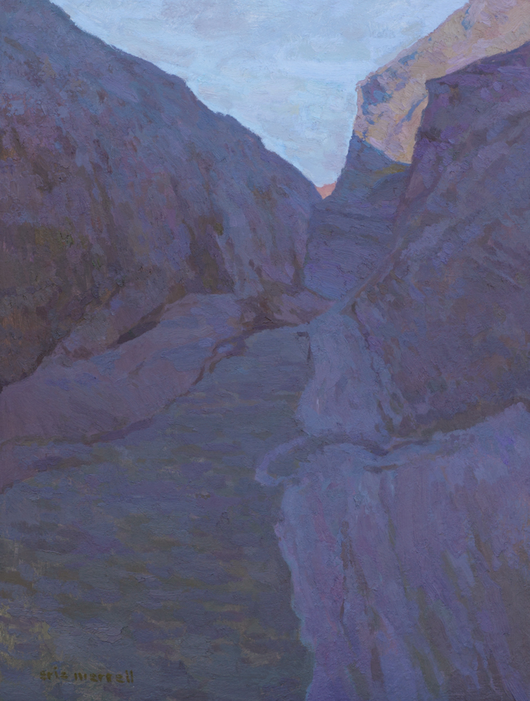 Walls Become Paths , 24" x 18"