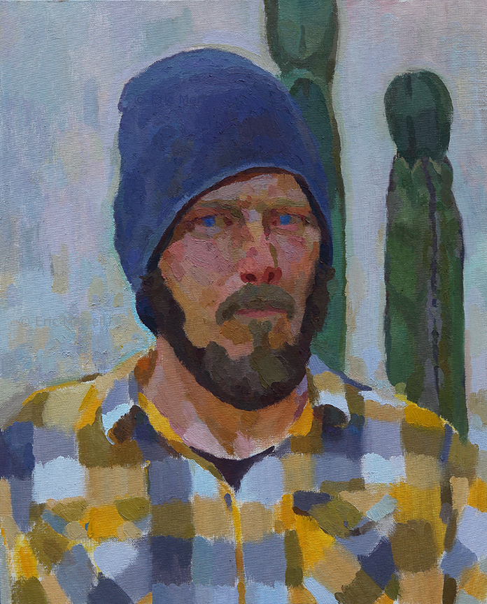 Self-Portrait with Cacti (2018)