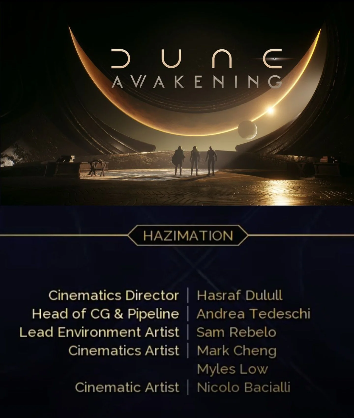 In the credits&hellip; 💪 3 years making awesome cinematics. Feels good, fam.