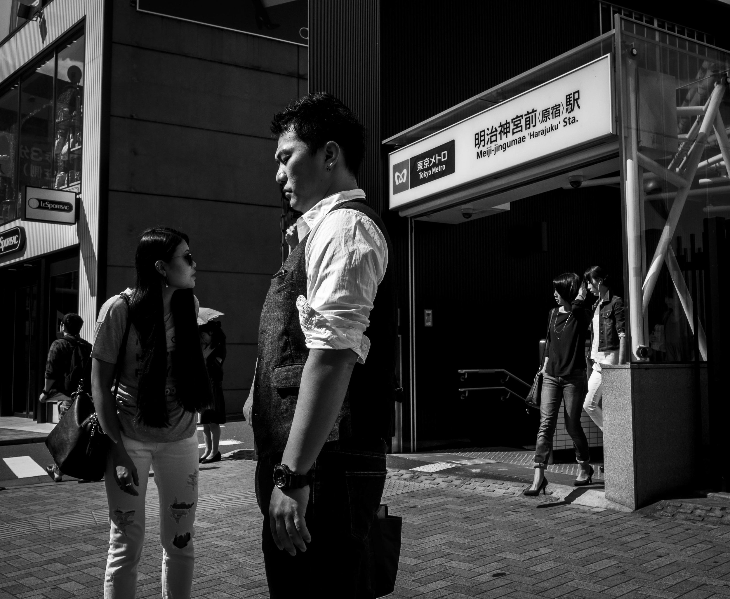 The Japanese are a deeply complicated race with a simple, respectful veneer. Occasionally they "take a moment", revealing their true state. 