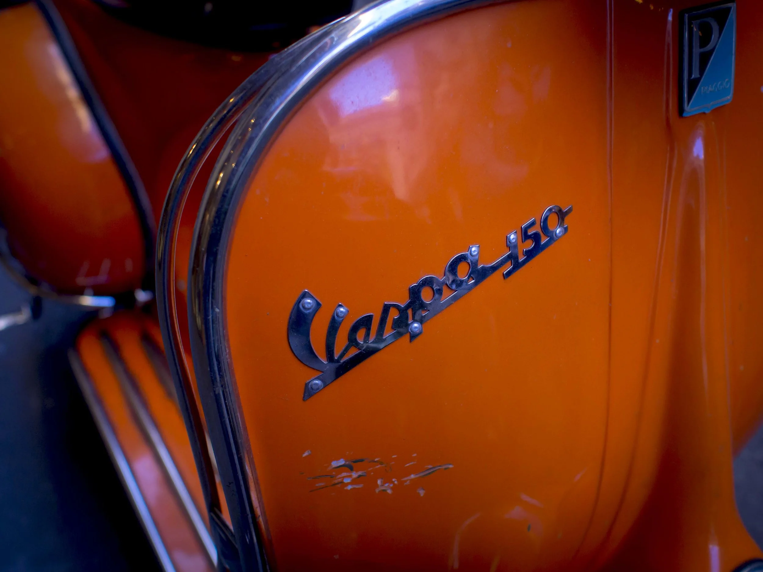 Here is a bit of a meatball image, processed with a preset I call "Deep Dreamer". This little bike is always found in one of Melbourne's lanes, outside a shop and is a little worse for wear. This colour is what I would call Canon on speed, but taken on an Olympus.