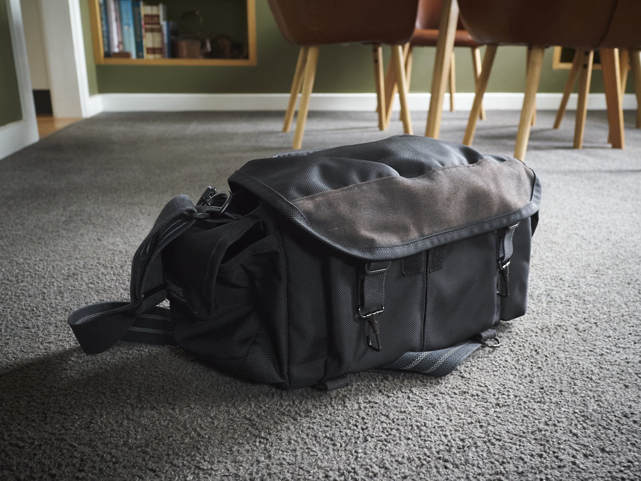 Magik 2 Pack Travel Insert Handbag Purse Large Liner Organizer Tidy Bags Expandable 13 Pocket Handbag Insert Purse Organizer with Handles (Orange.)