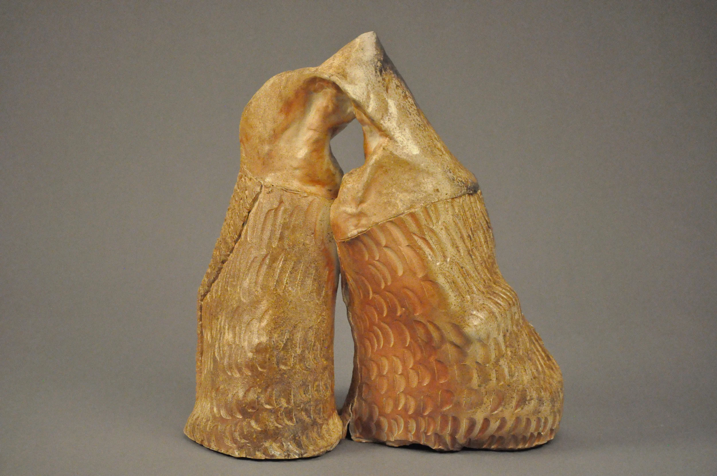 woodfire, white stoneware