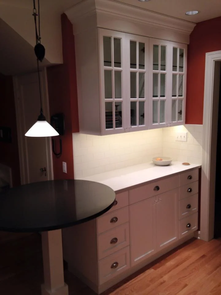 Seattle home kitchen.