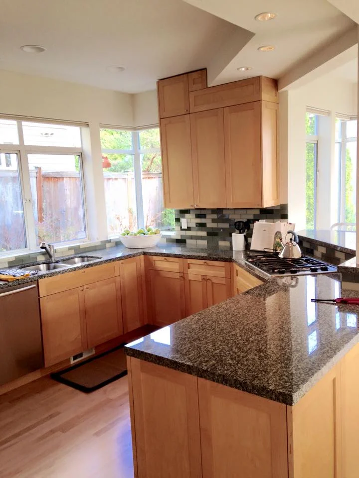 Mt. Baker home kitchen.