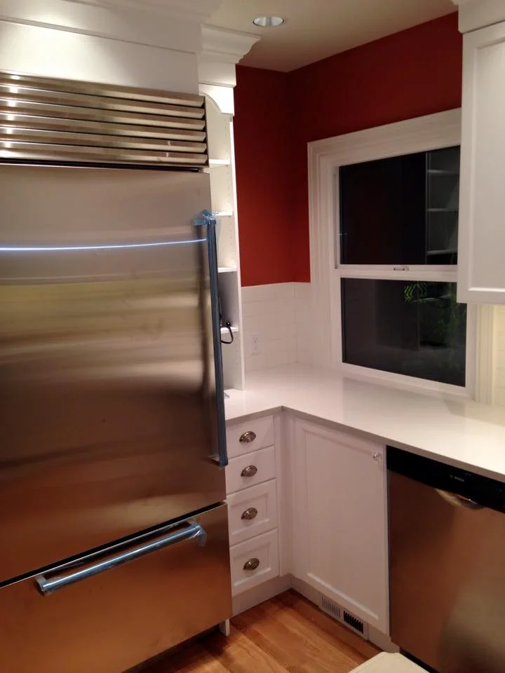 Seattle home kitchen.