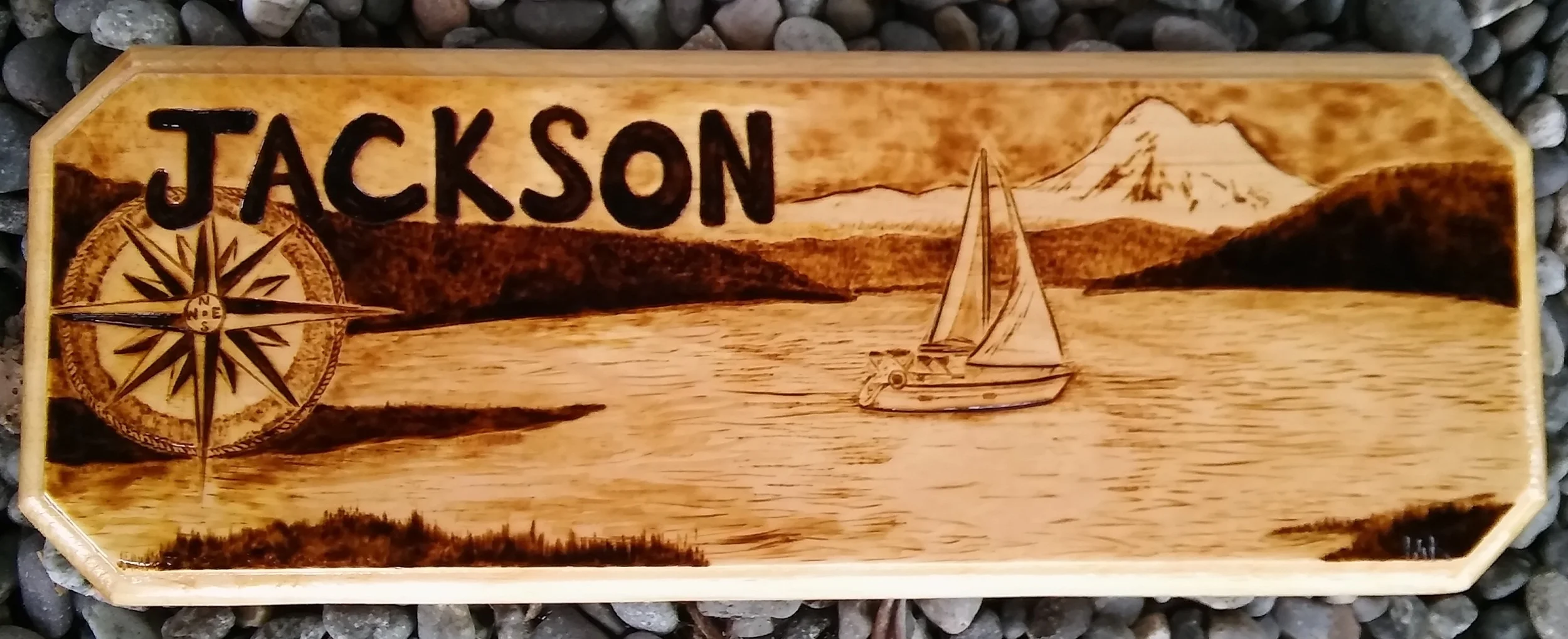 custom plaque (2015)