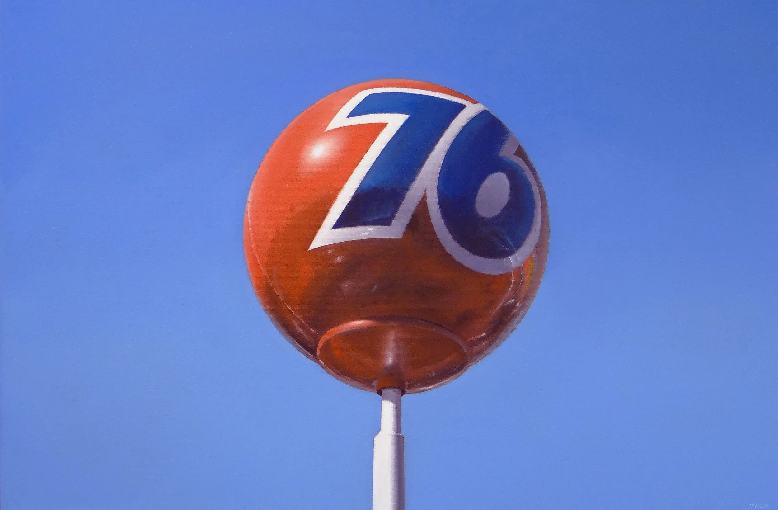   HIGHLAND 76   OIl on Canvas /&nbsp;30 x 40 in. / 2017  Private Collection 