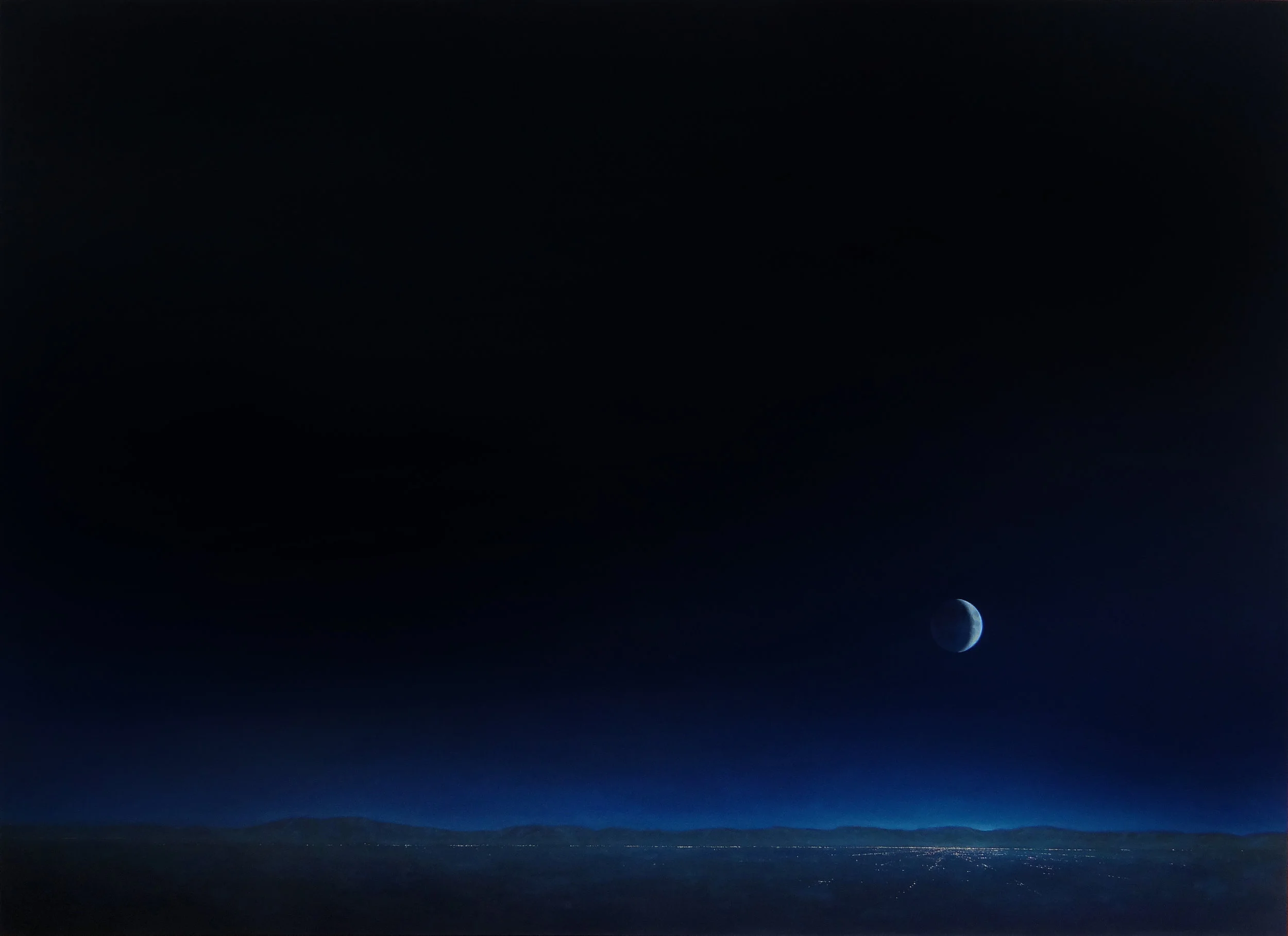   LUNA DESERTIS   OIl on Canvas /&nbsp;72 x 99 in. / 2017  Private Collection 