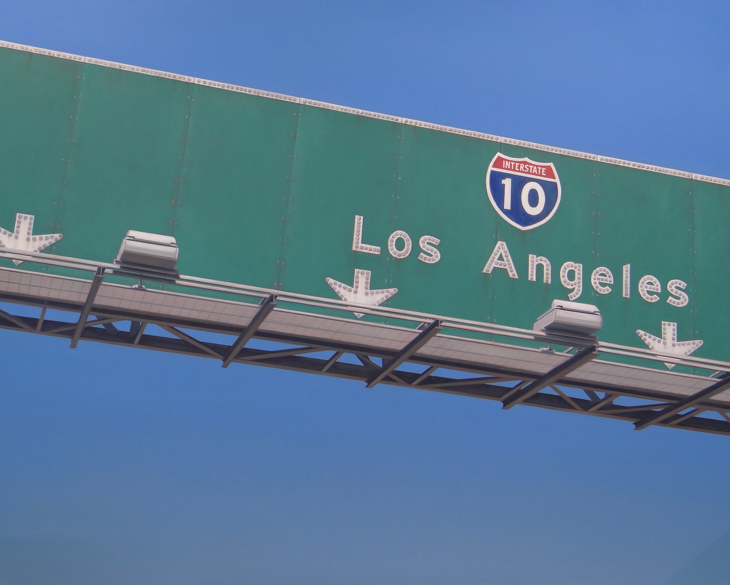   10 LOS ANGELES   OIl on Canvas /&nbsp;48 x 60 in. / 2017  Private Collection 