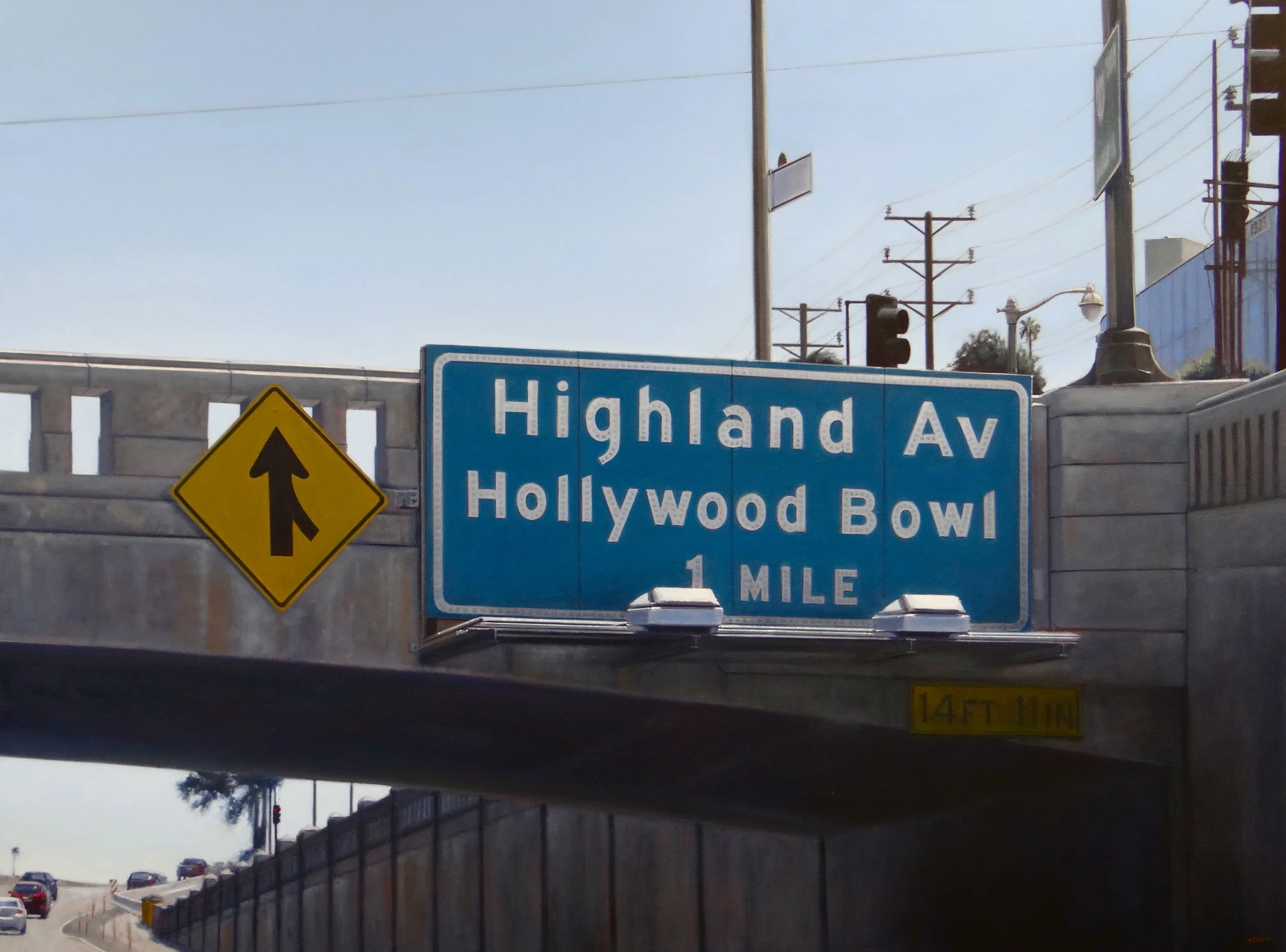   HIGHLAND AV   OIl on Canvas / 36 x 48 in. / 2016  Private Collection 