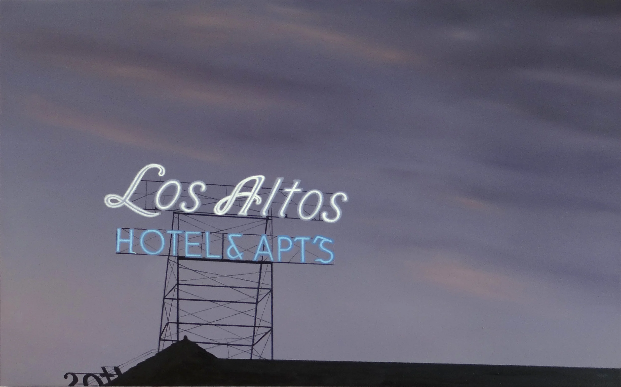   LOS ALTOS   OIl on Canvas /&nbsp;30 x 48 in. / 2013  Private Collection 