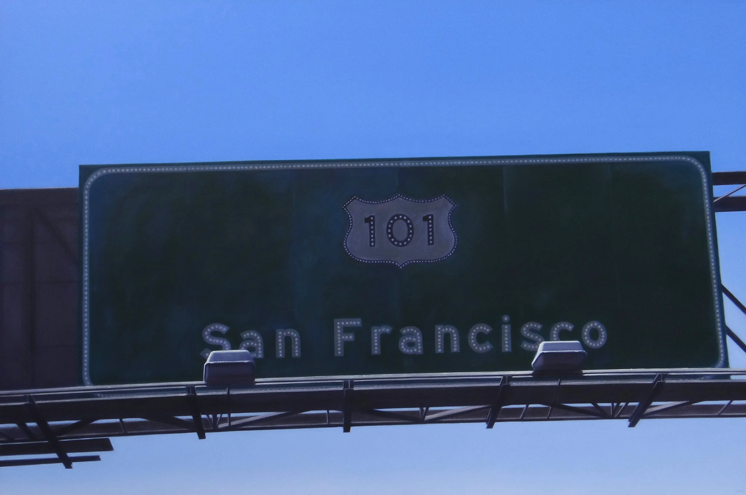   101 SAN FRANCISCO   OIl on Canvas /&nbsp;48 x 72 in. / 2014  Private Collection 