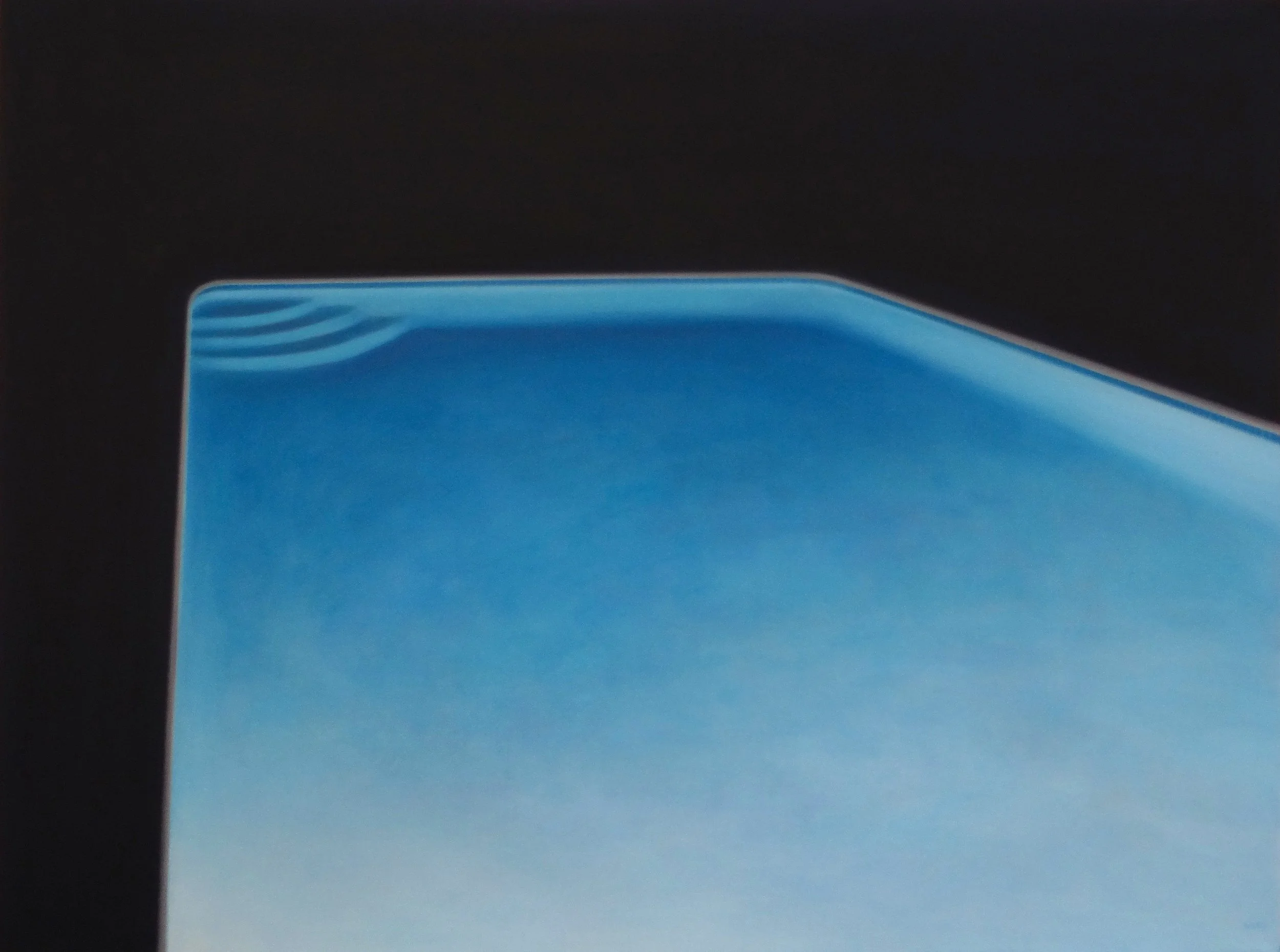   NIGHT POOL   OIl on Canvas / 36 x 48 in. / 2015  Private Collection 