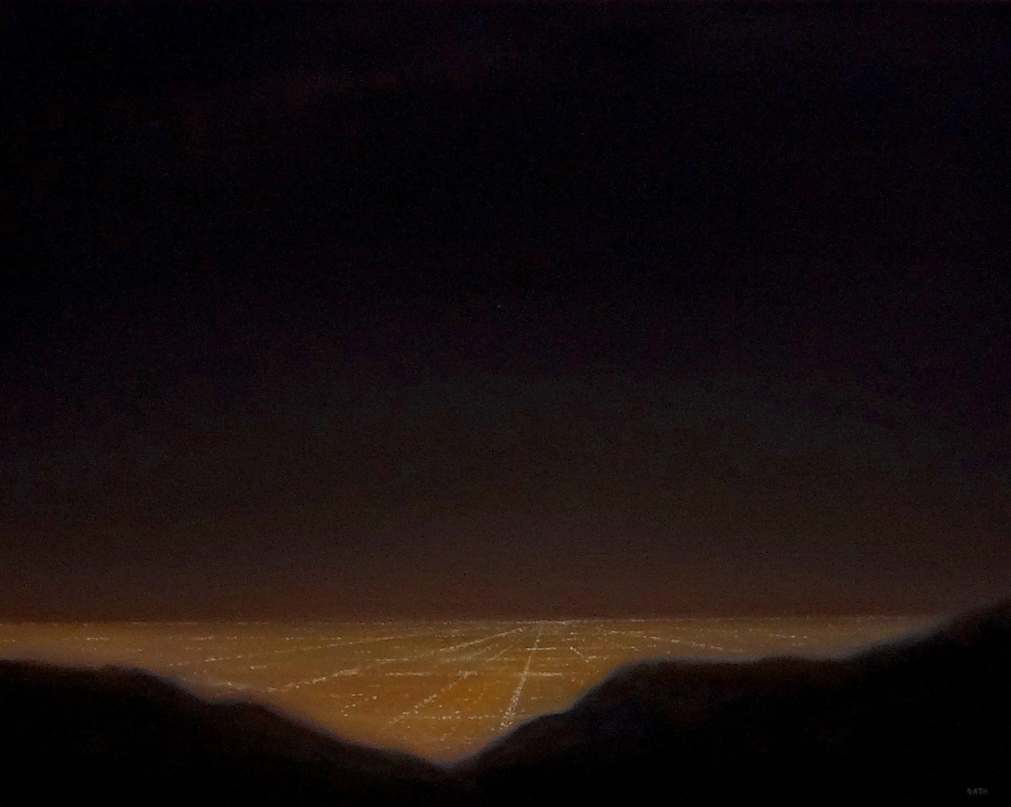   THE GOLDEN VALLEY   OIl on Canvas / 12 x 16 in. / 2015  Private Collection 