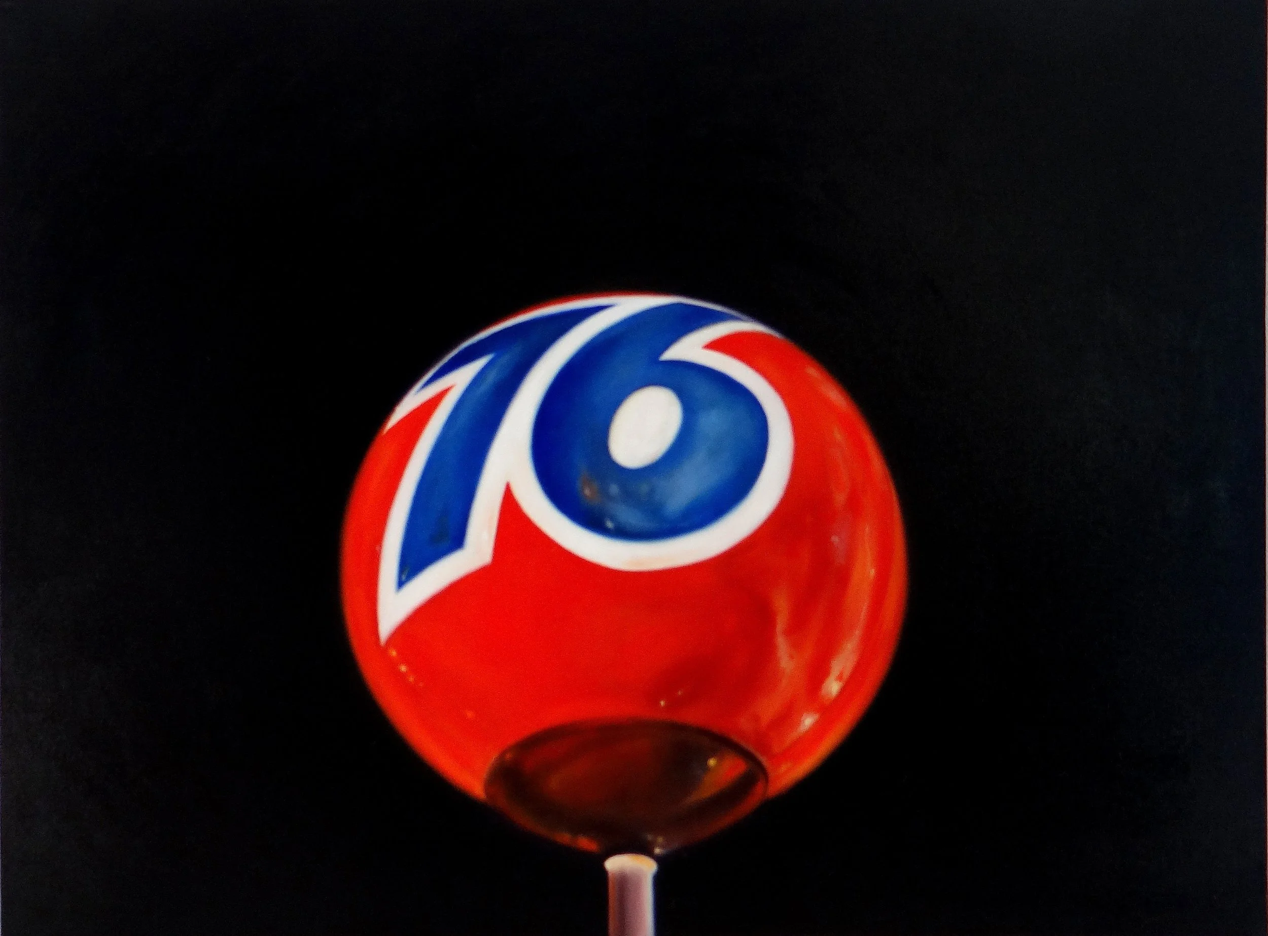   GLOW 76   OIl on Canvas /&nbsp;30 x 40 in. / 2014  Private Collection 