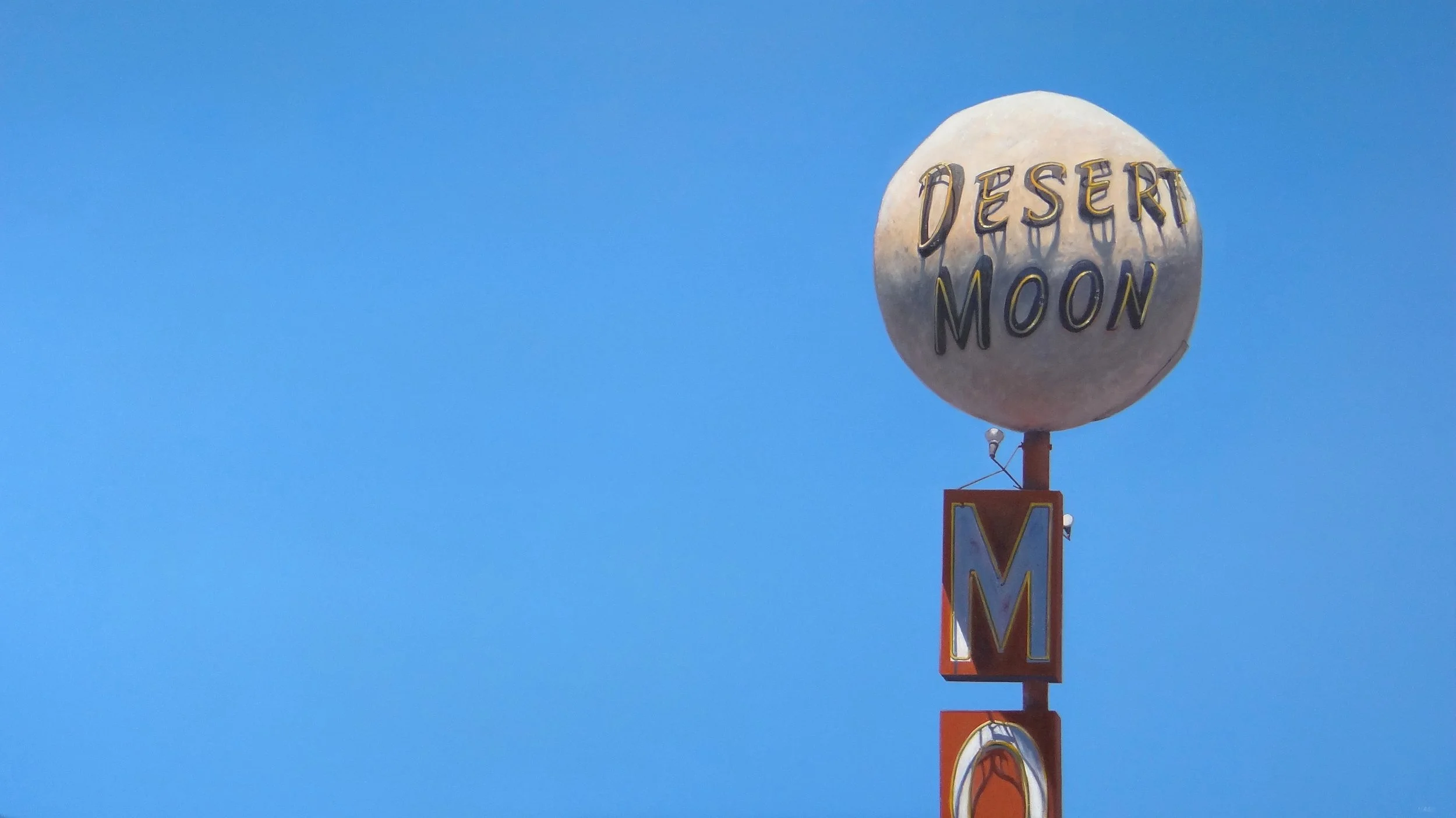 DESERT MOON OIl on Canvas / 50 x 70 in. / 2016 Private Collection