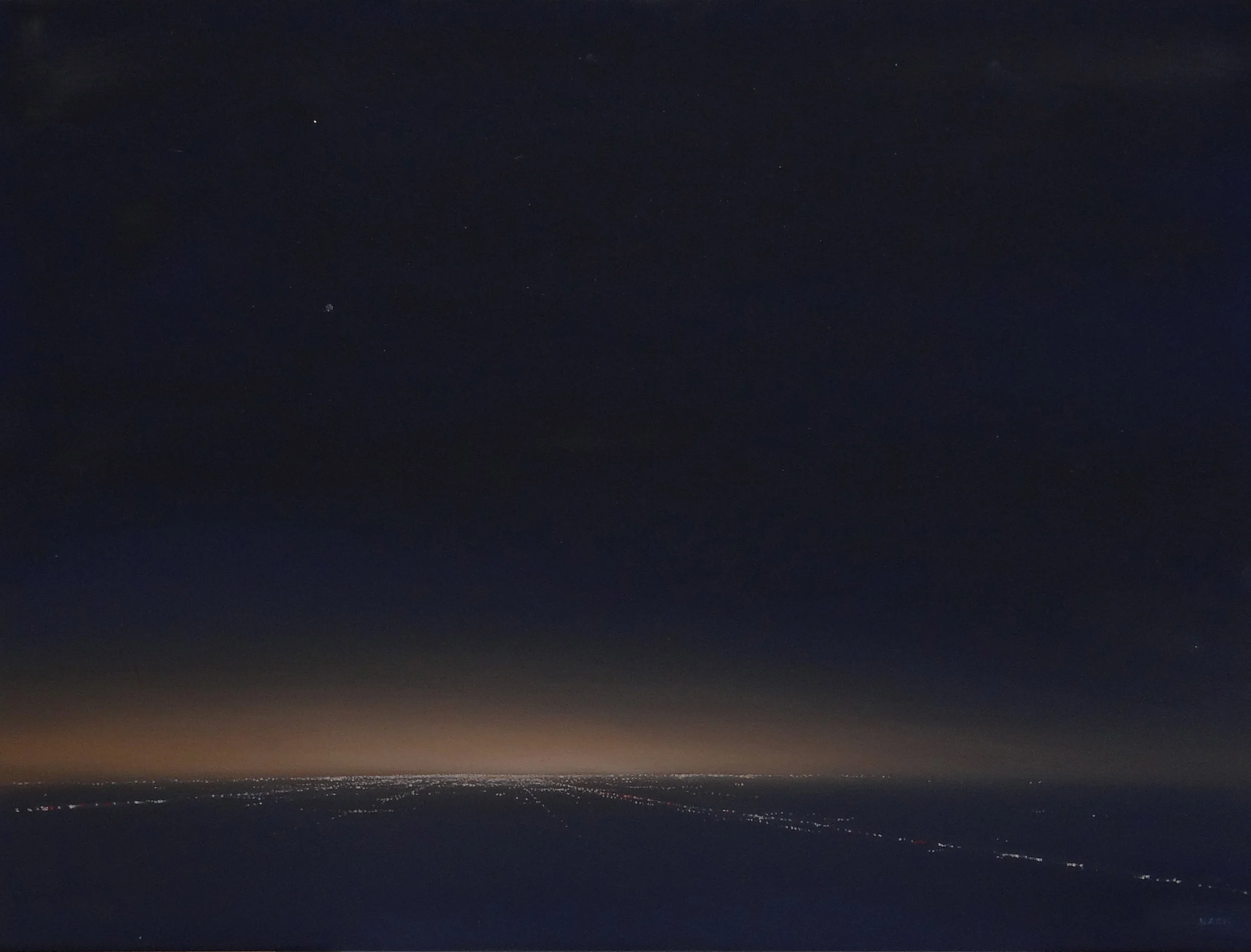   PALM SPRINGS HORIZON I   OIl on Canvas /&nbsp;18 x 24 in. / 2015  Private Collection 