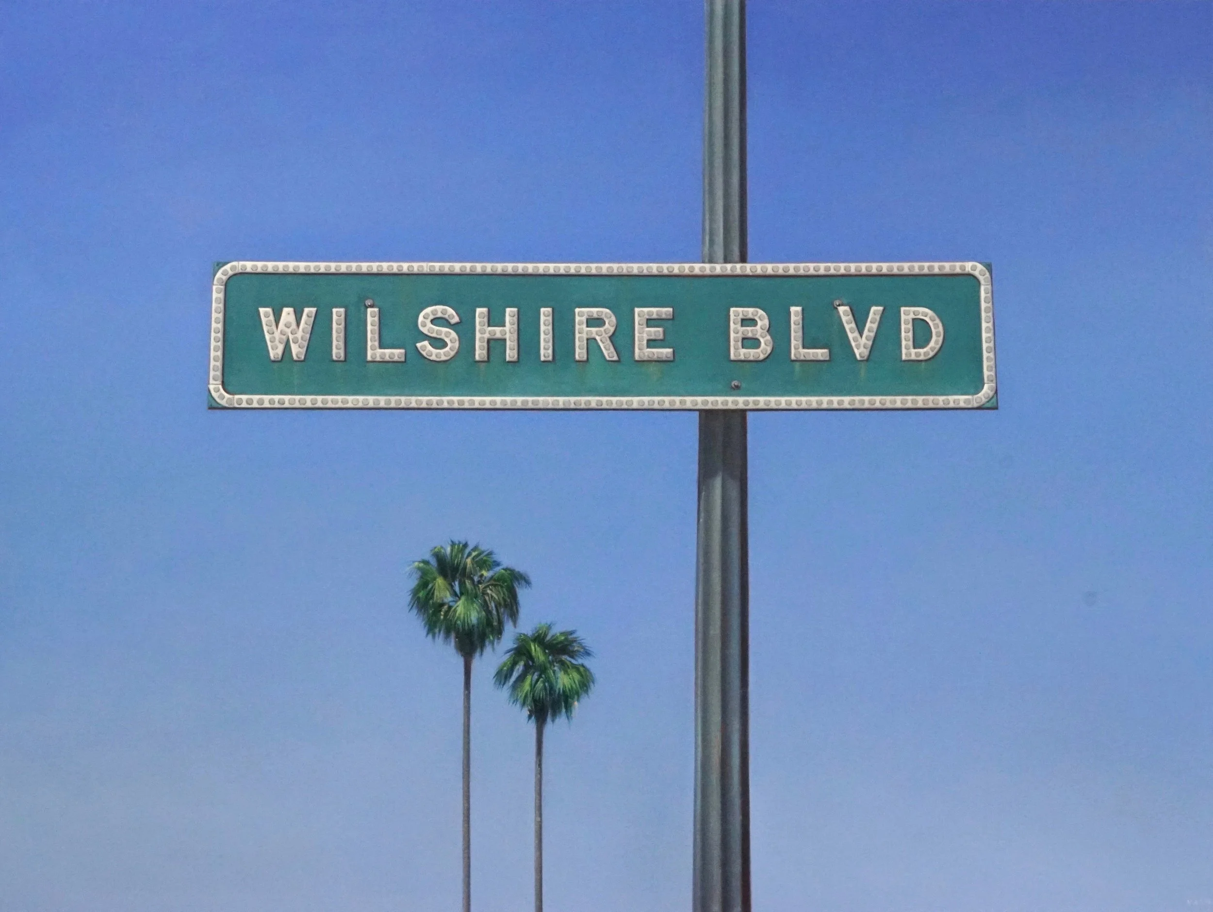 WILSHIRE BLVD II OIl on Canvas / 36 x 48 in. / 2017 Private Collection