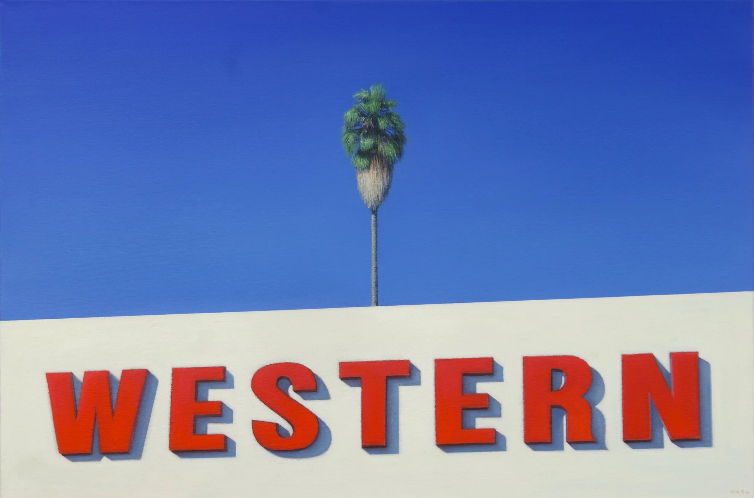 WESTERN OIl on Canvas / 24 x 36 in. / 2019 Available at Skidmore Contemporary Art