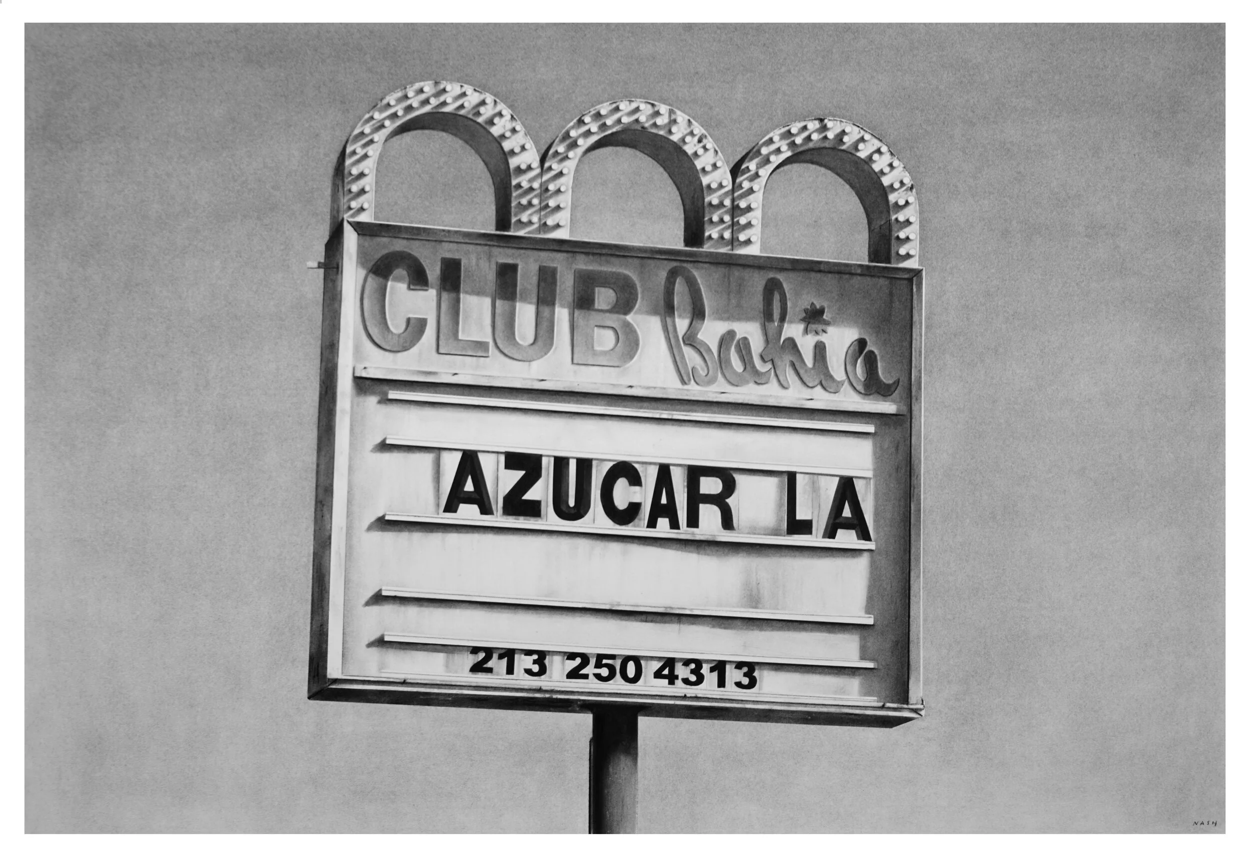   AZUCAR LA   Charcoal on Paper / 30 x 44 in. / 2020  Available 