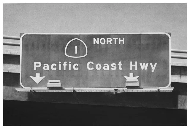   PACIFIC COAST HWY   Charcoal on Paper / 30 x 44 in. / 2020  Private Collection 