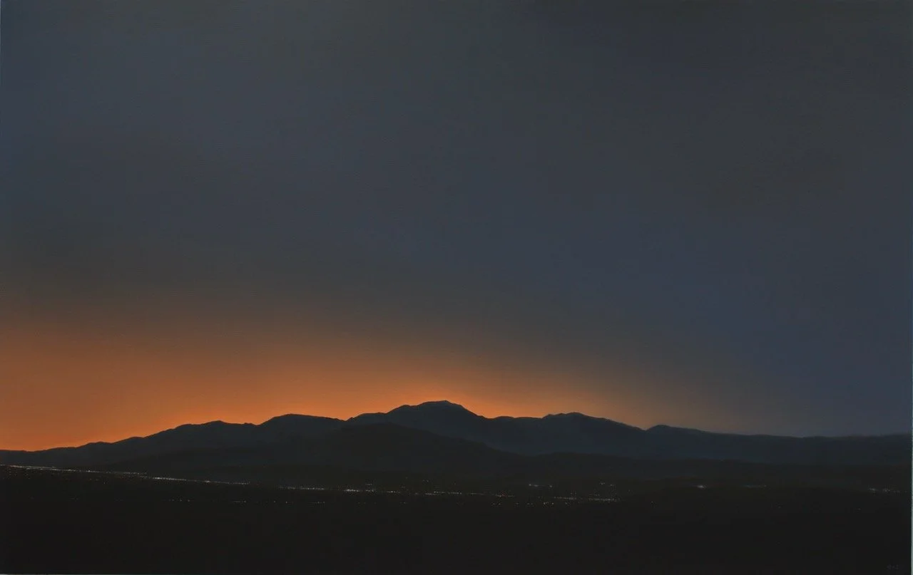   SAN GORGONIO DUSK   Oil on Canvas / 38 x 60 in. / 2022  Private Collection 