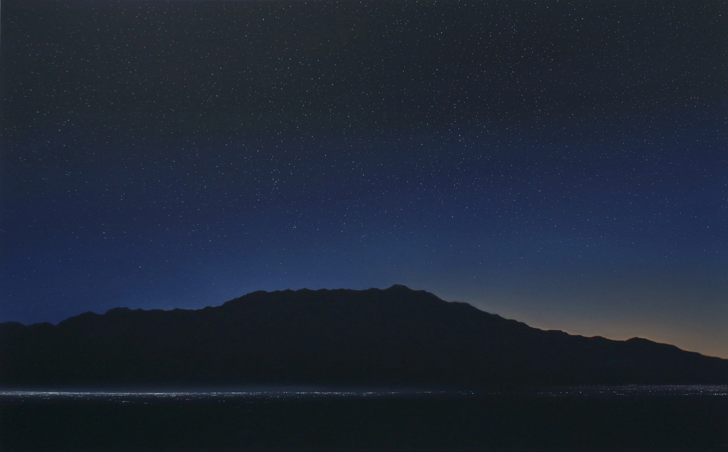  DESERT STARS  Oil on Canvas / 30 x 48 in. / 2020  Private Collection 