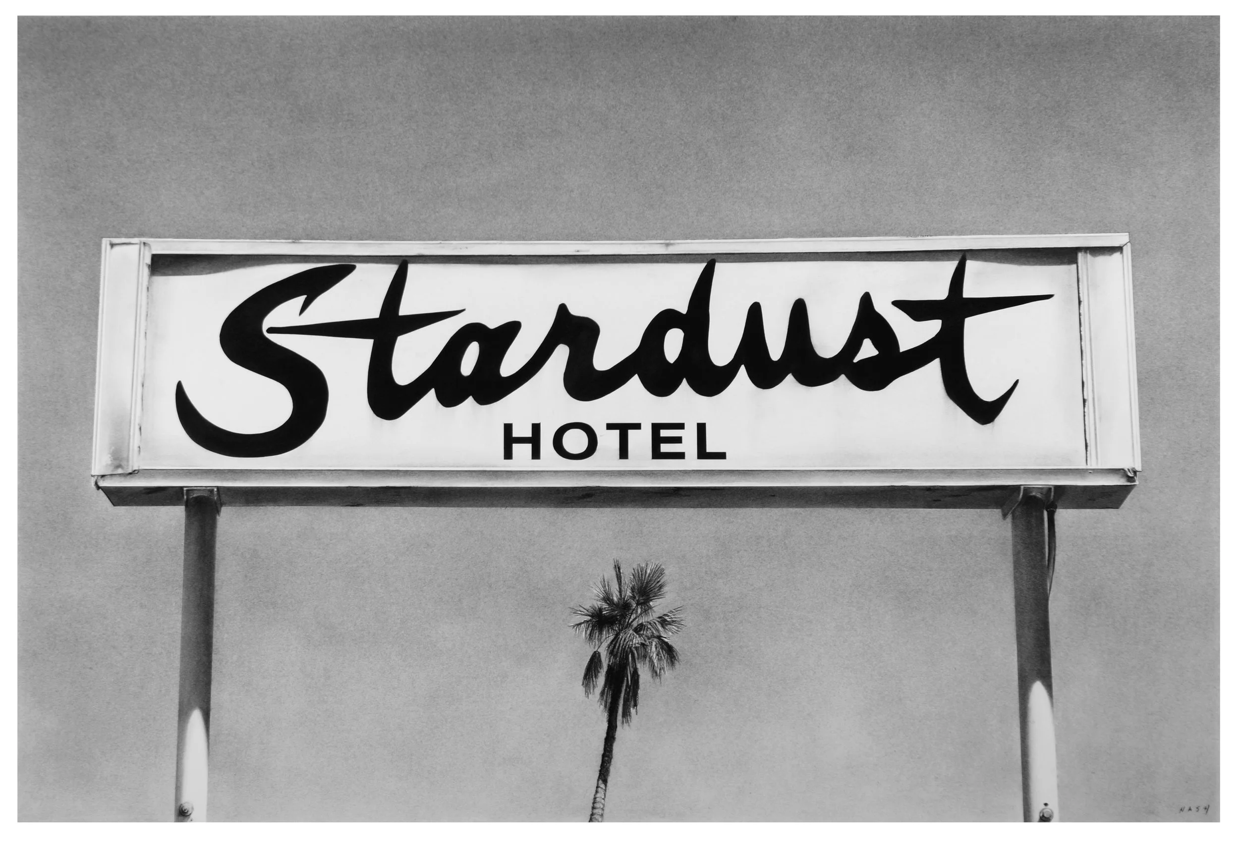   STARDUST HOTEL   Charcoal on Paper / 30 x 44 in. / 2021  Private Collection 