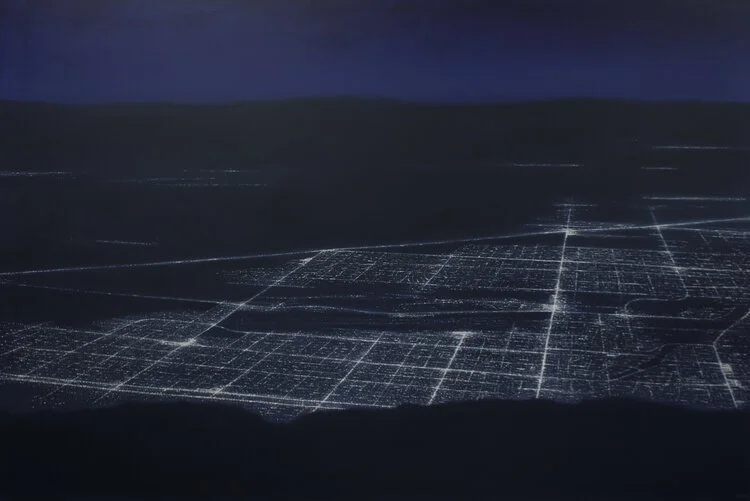   TRAMVIEW   Oil on Canvas / 48 x72 in. / 2021  Private Collection 