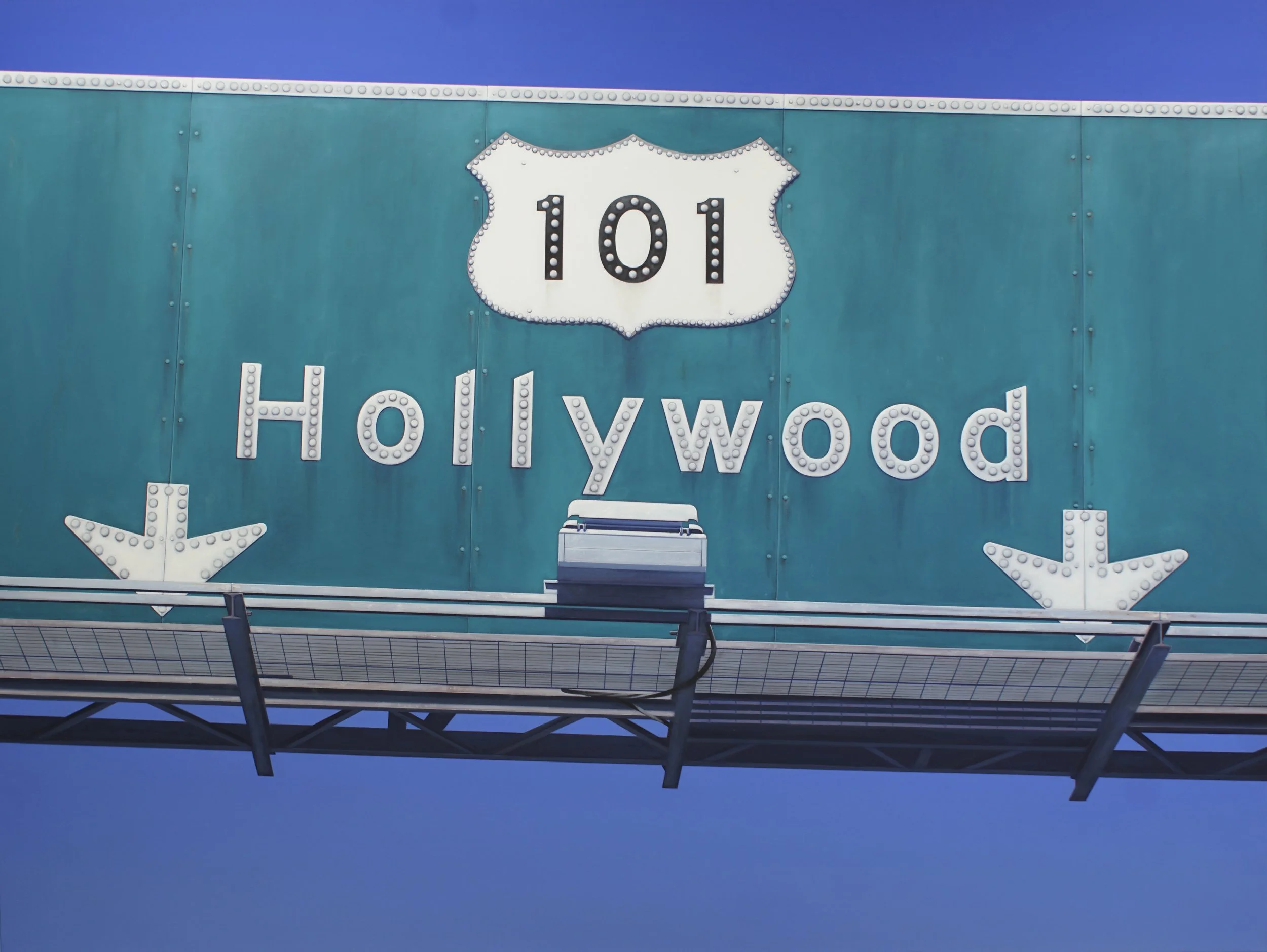   101 HOLLYWOOD   Oil on Canvas / 72 x 96 in. / 2021  Private Collection 