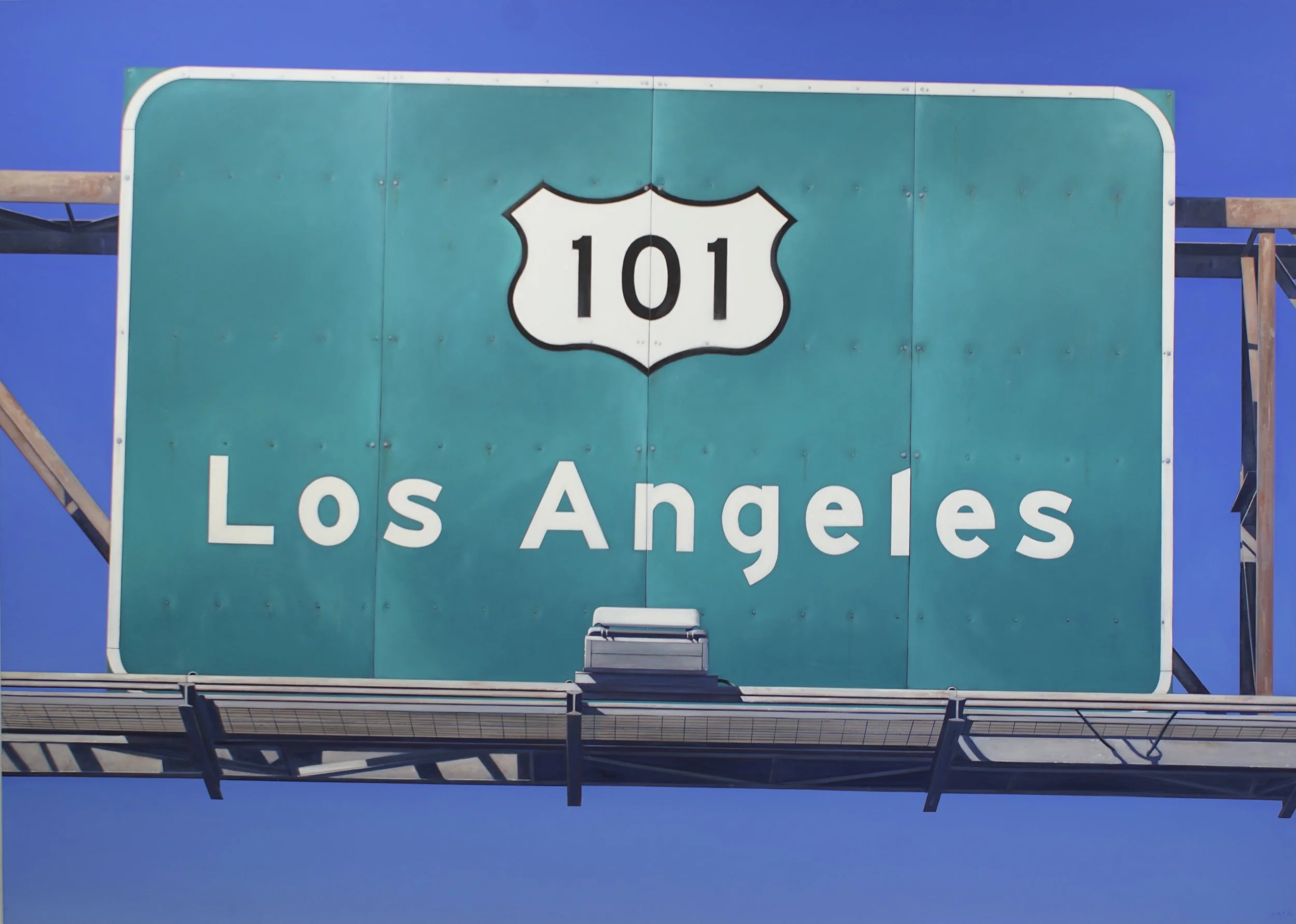   101 LOS ANGELES   Oil on Canvas / 60 x 84 in. / 2021  Private Collection 