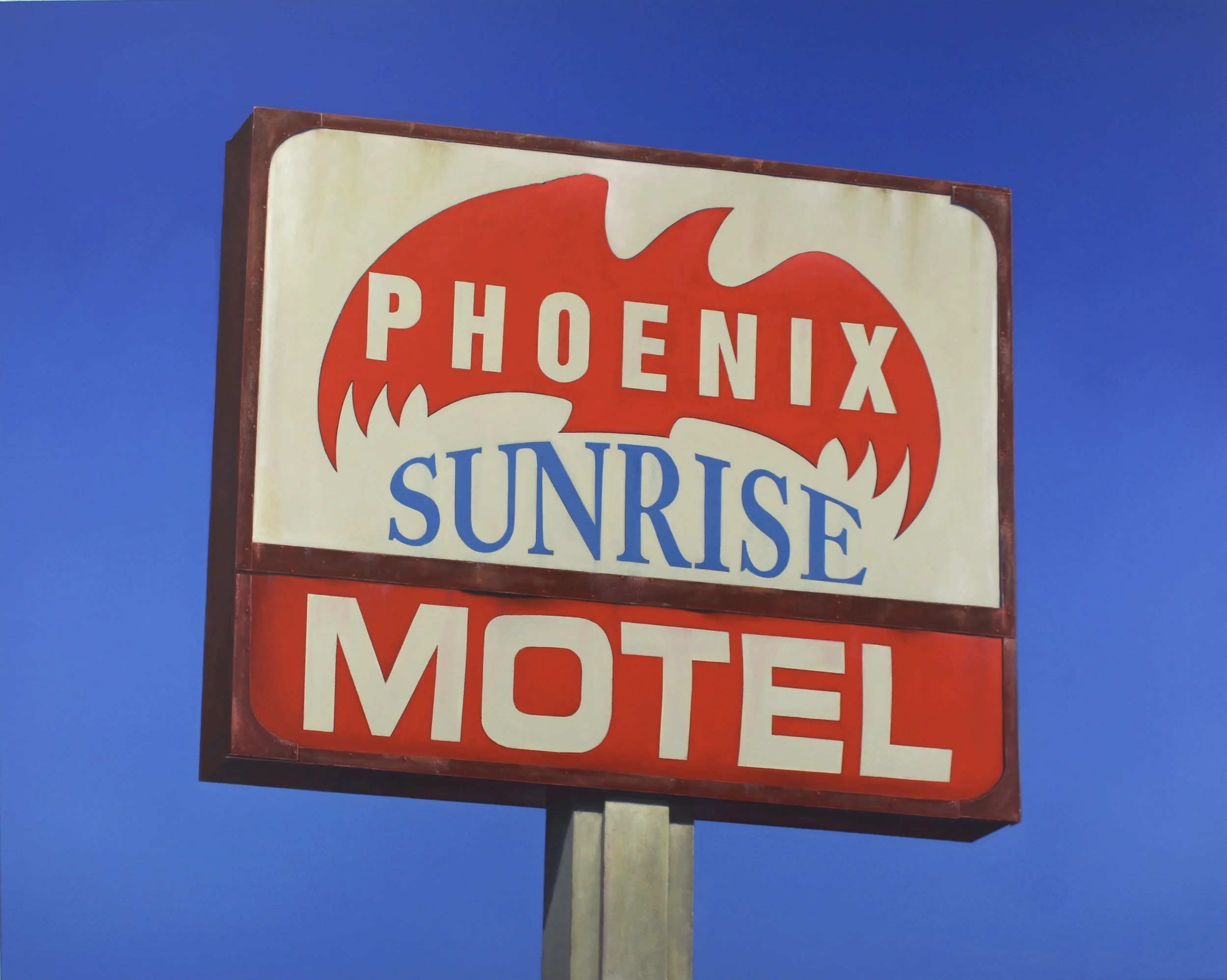   PHOENIX SUNRISE   Oil on Canvas / 48 × 60 in. / 2025  George Billis Gallery 