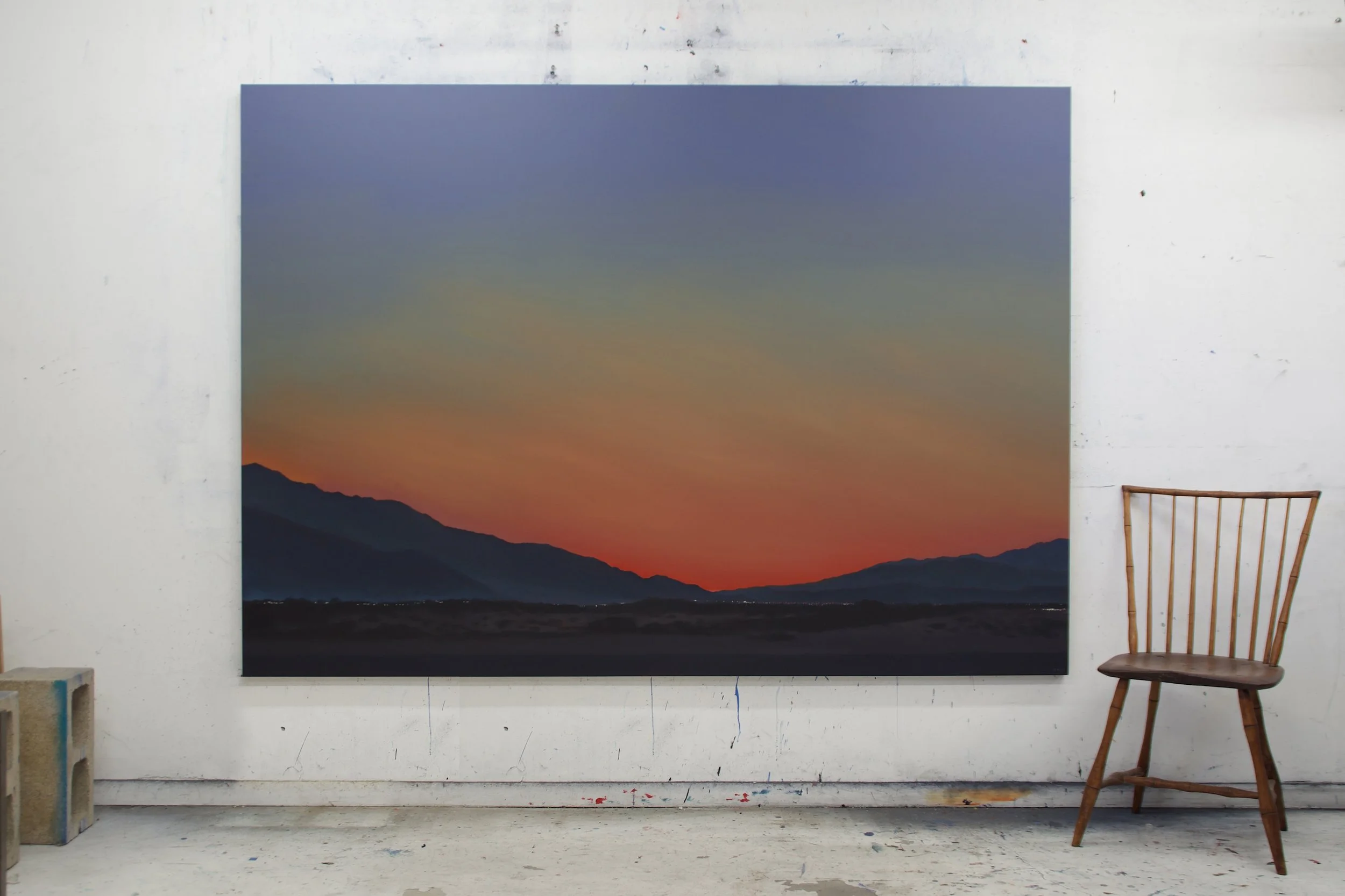   THE PASS   Oil on Canvas / 60 × 84 in. / 2025  Available  