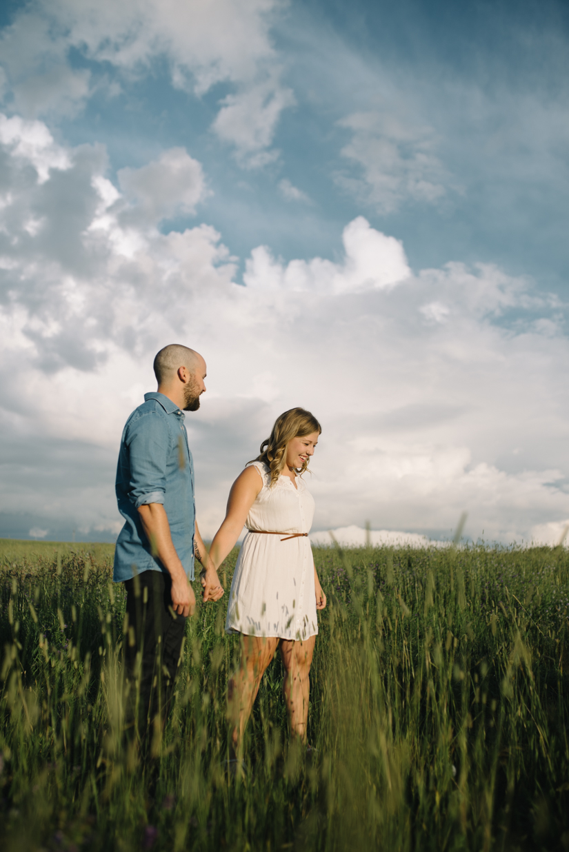 St. Albert fields, Engagement Photography Session, Lois Hole Park