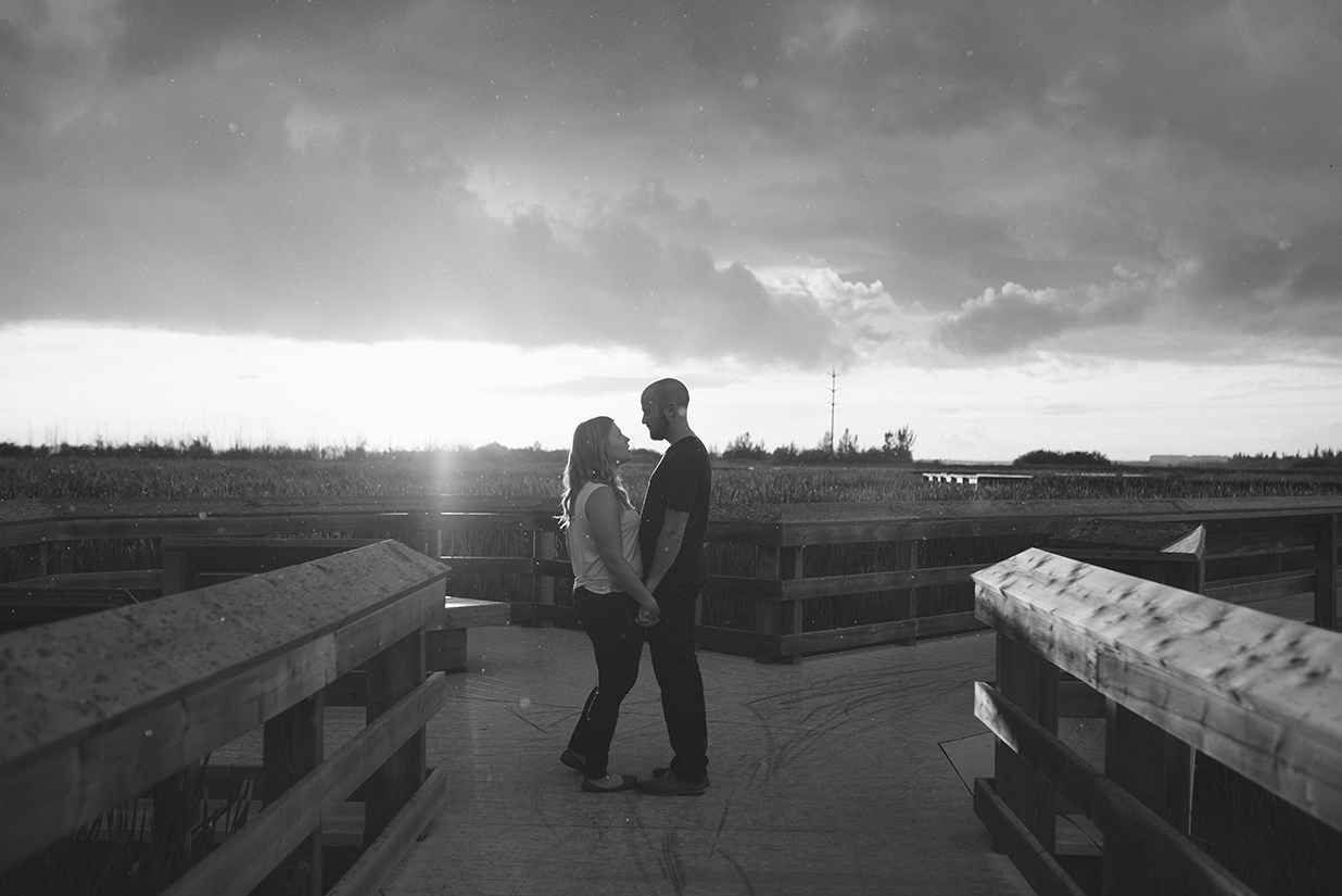 Lois Hole Park, Raining during a engagement session