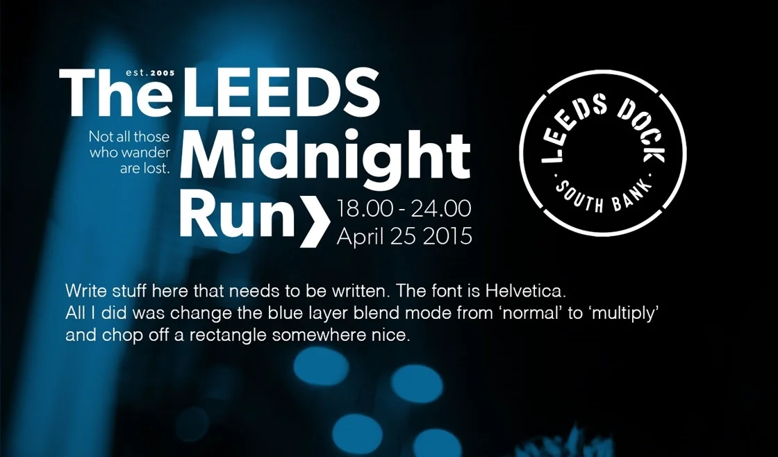The Leeds Midnight Run