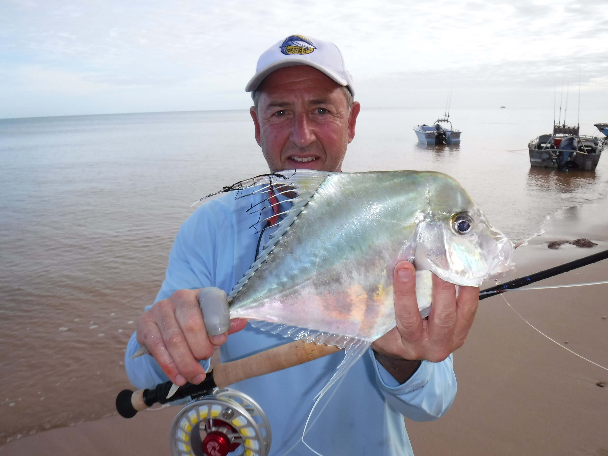 Diamond Trevally. A fly Rod special at Red Cliffs