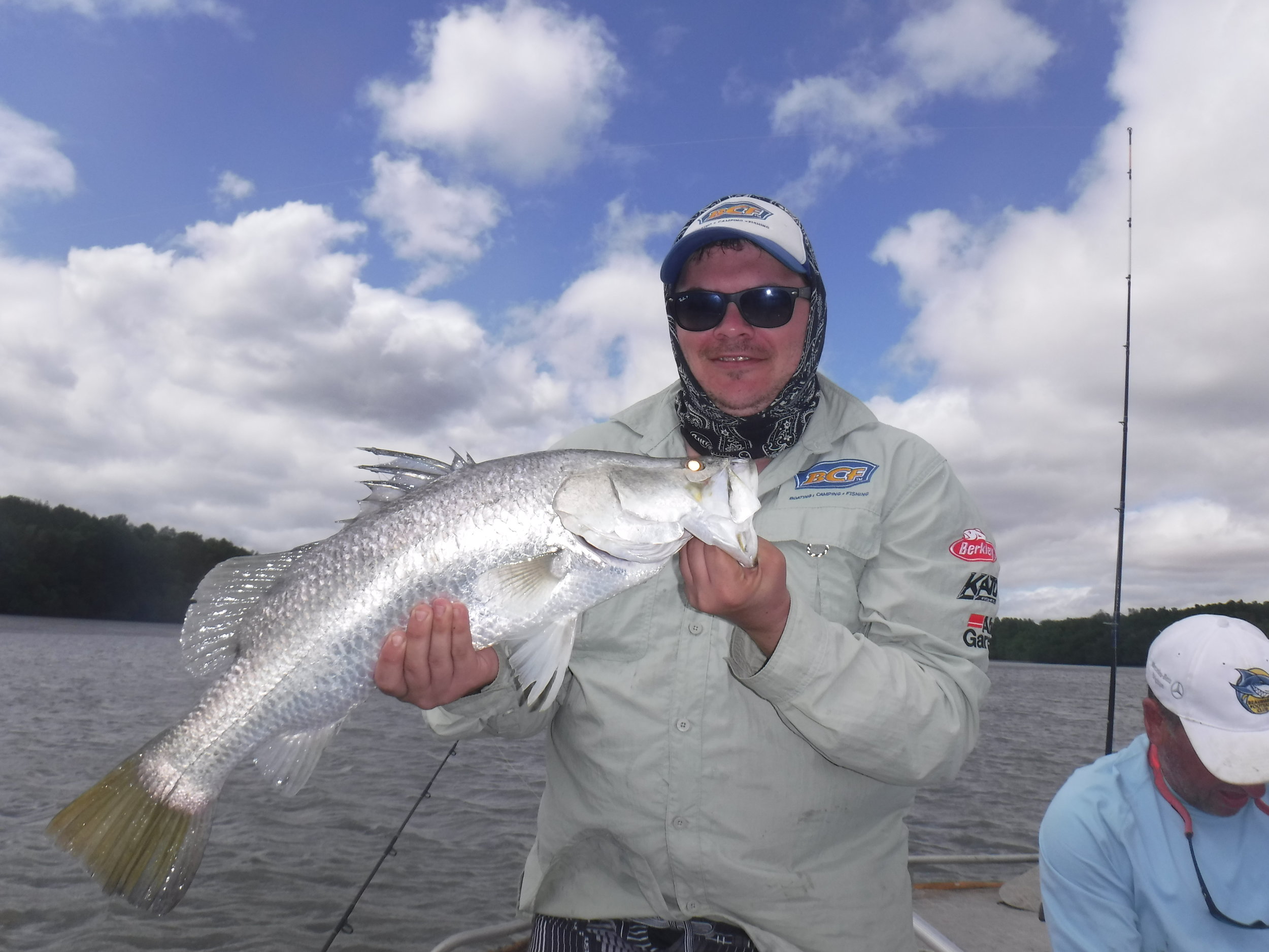 Barramundi. The fish it is all about. This one destined for the dinner table.