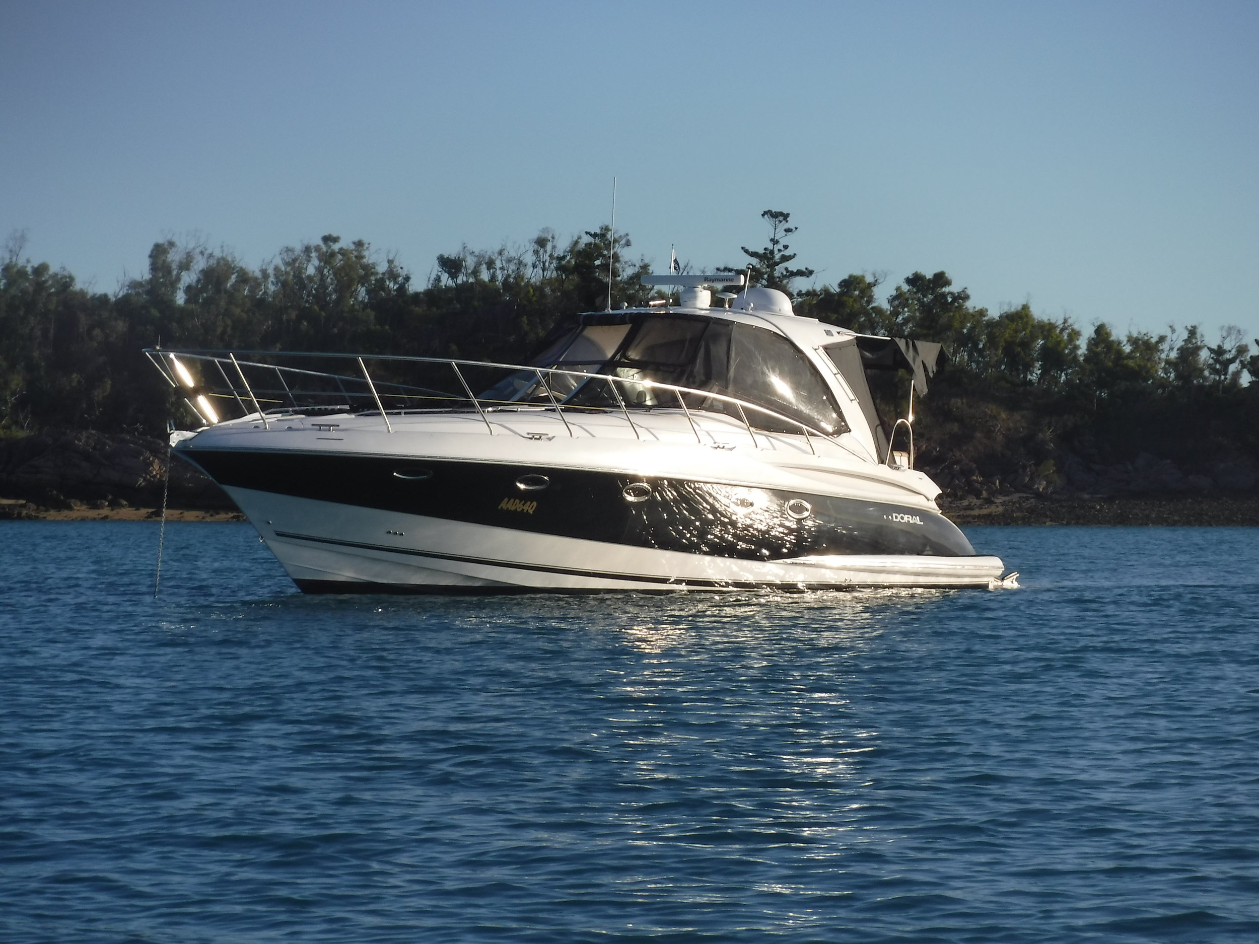 The beautiful anchorage at the South end of Shaw Island