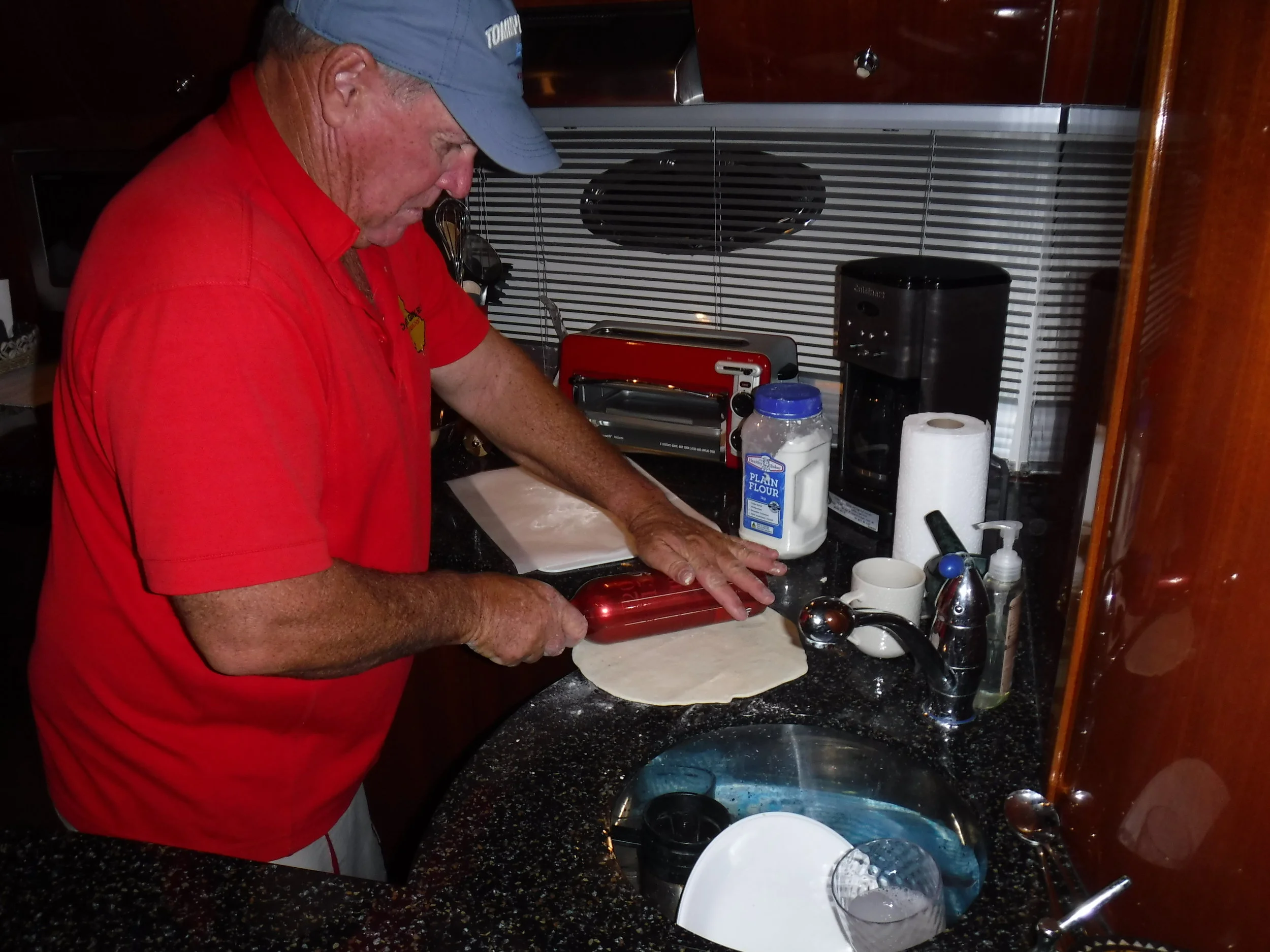 Using a wine bottle as a rolling pin makes it taste better, honest.