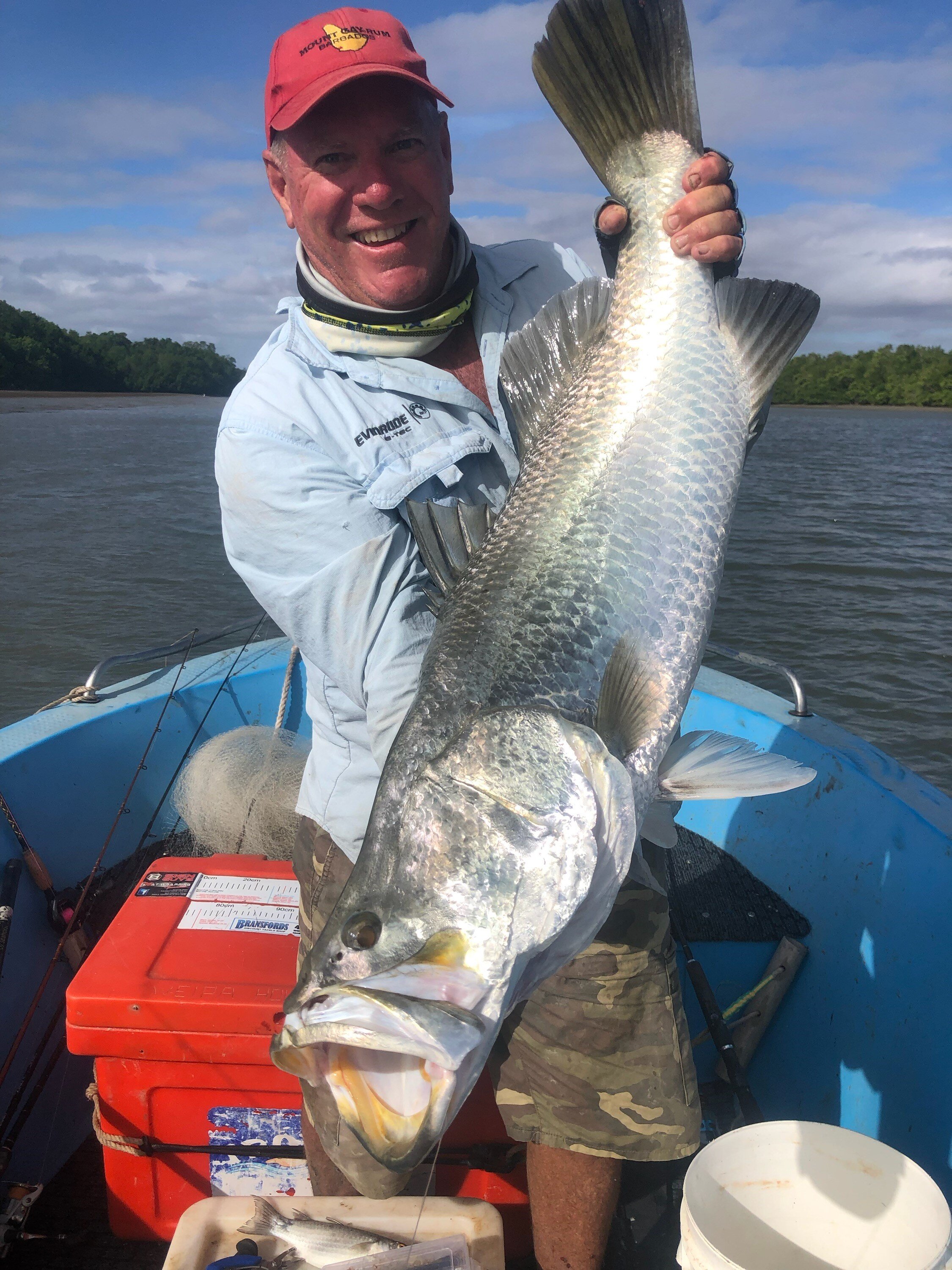  The barramundi are still biting 