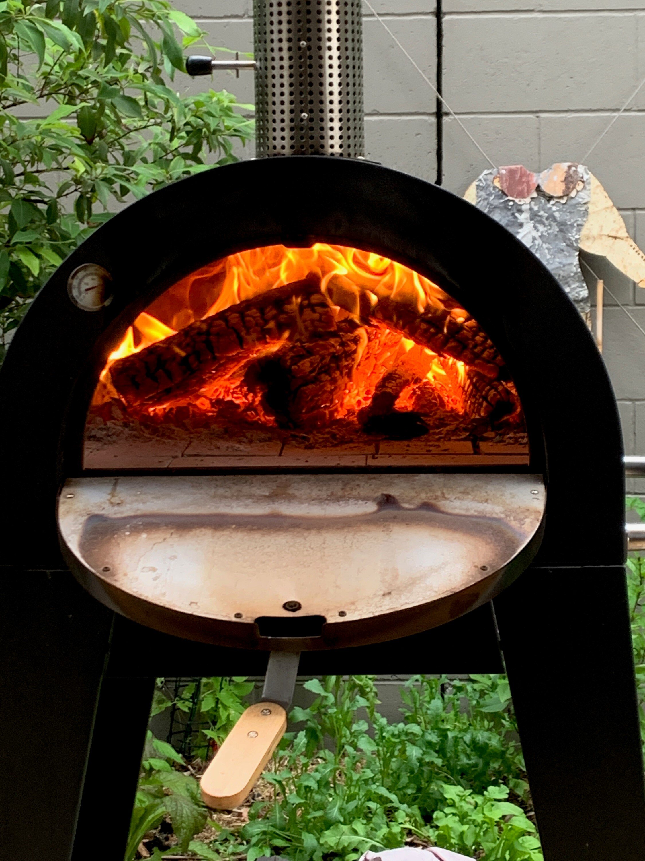  A Pizza oven called Harold. 
