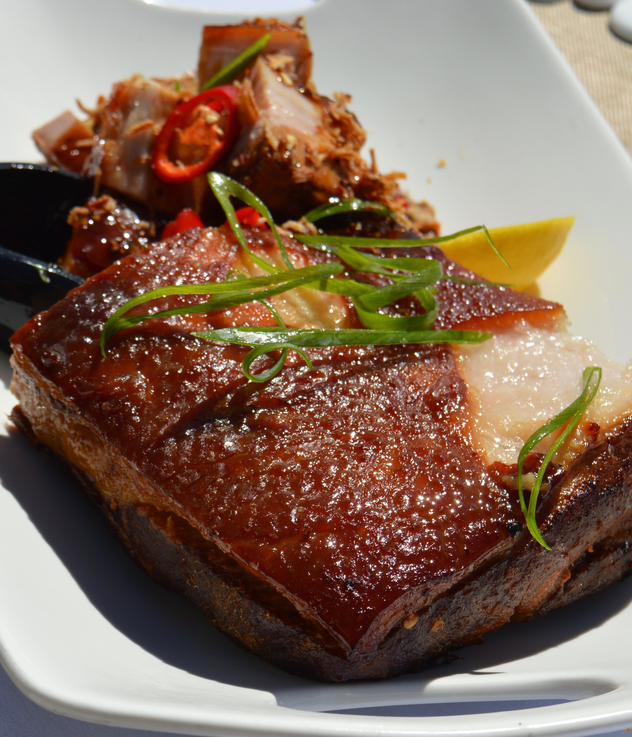 Asian style slow braised Pork Belly