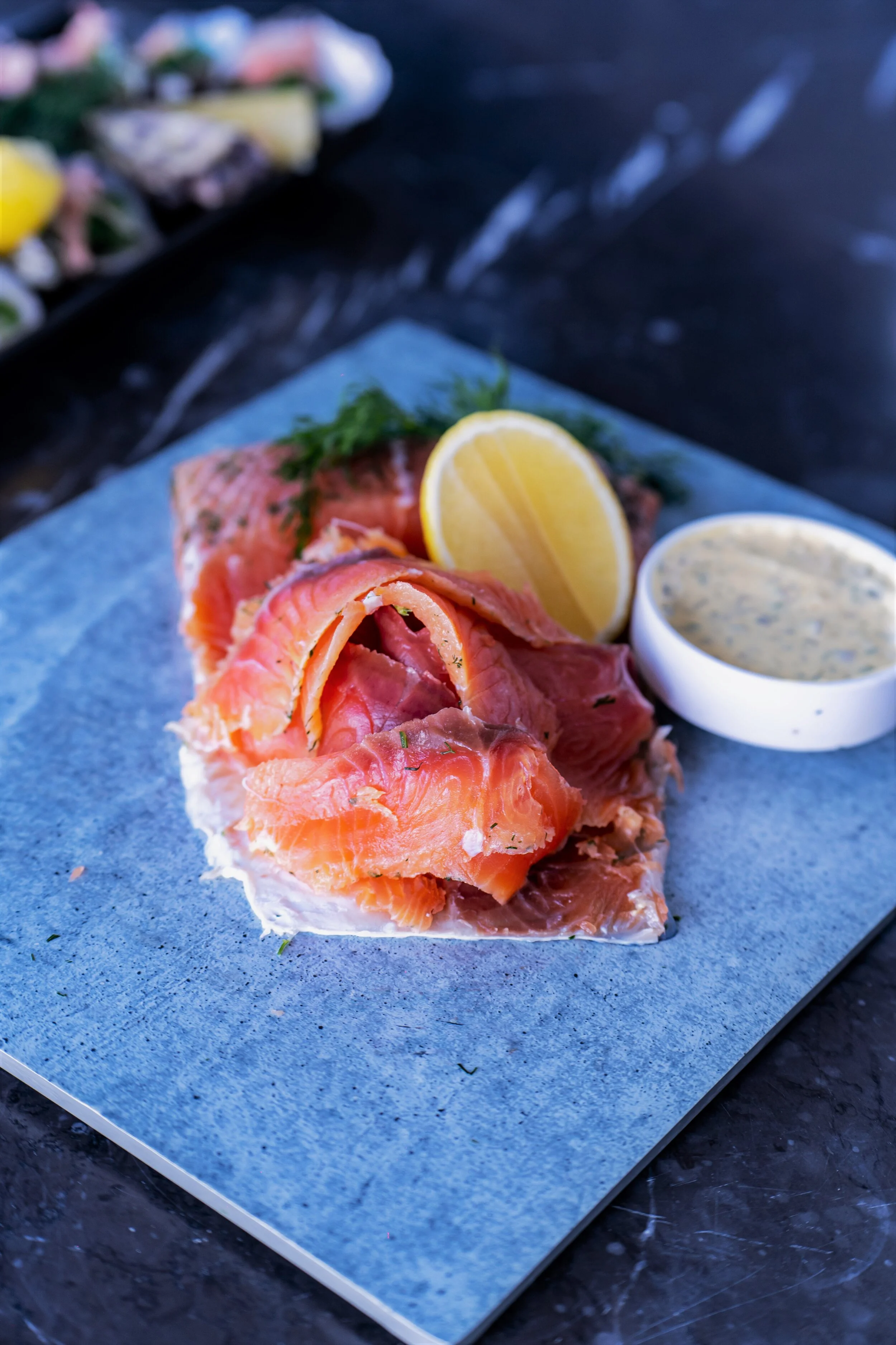 House Cured Salmon Gravadlax