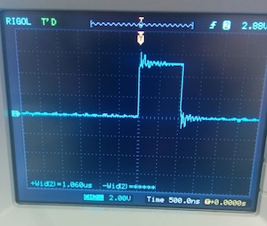 That's what 1 microsecond looks like