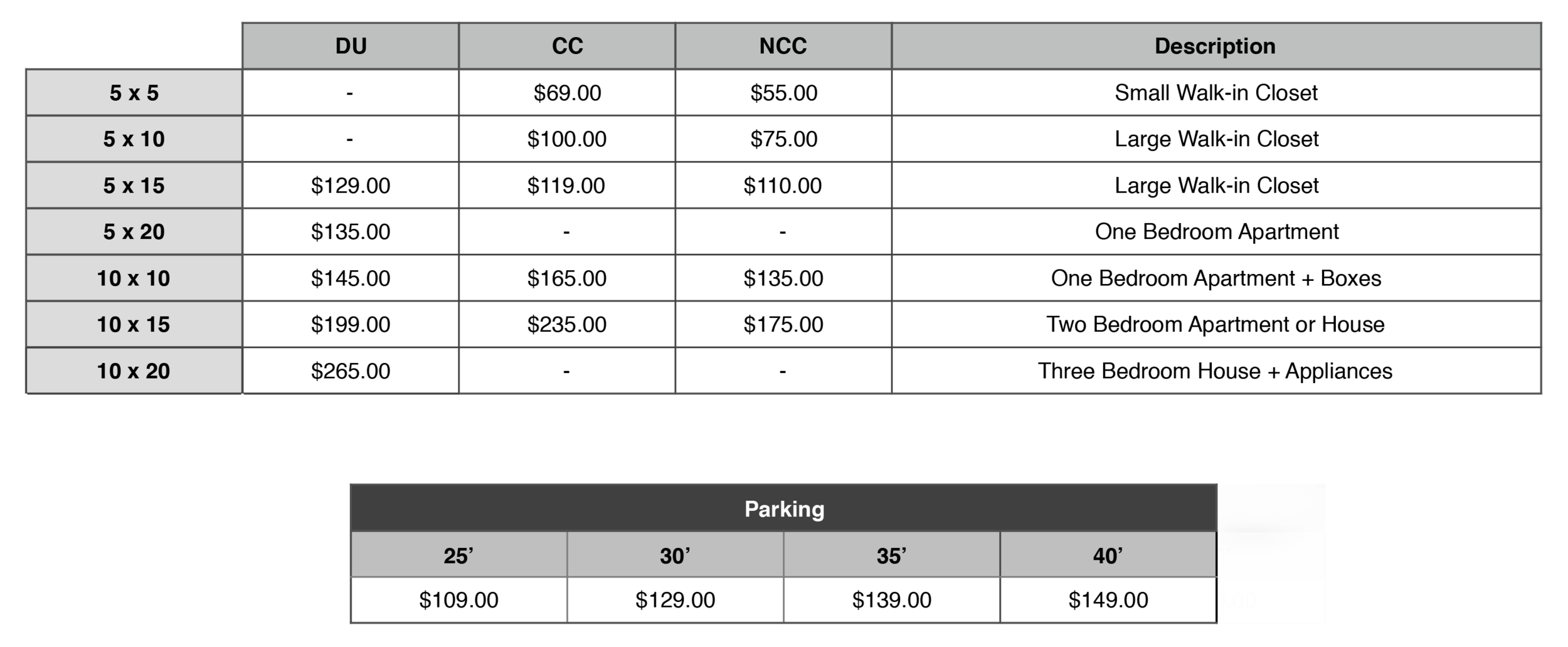 Self Storage of New Market